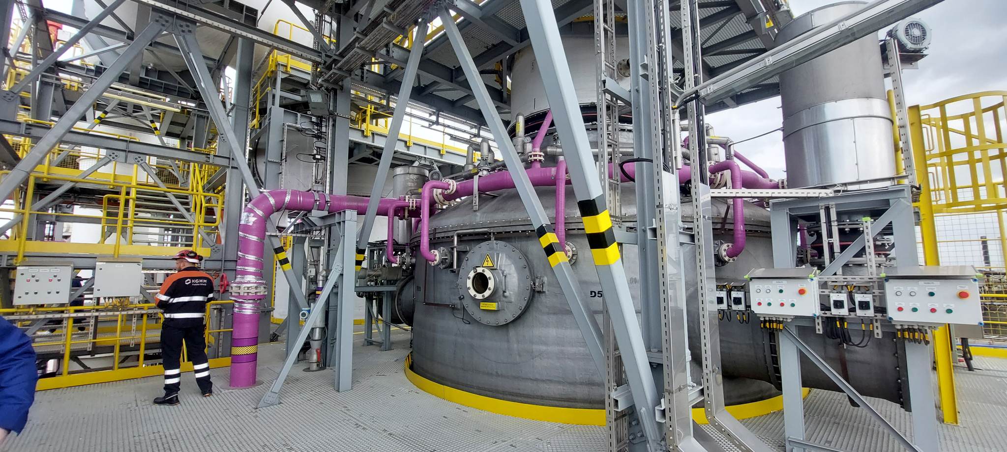 Autorski węzeł oczyszczania na instalacji SOLINOX w Hucie Miedzi