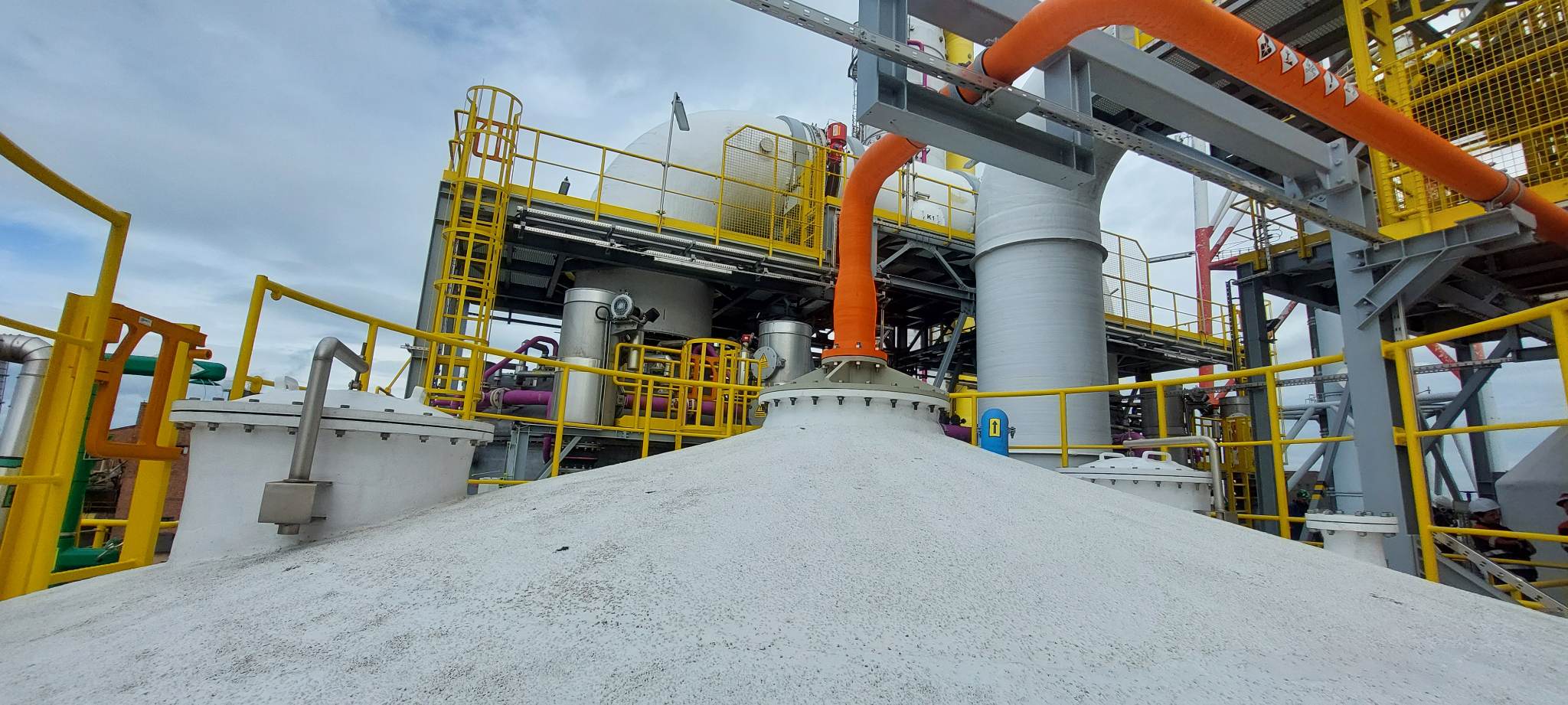 Autorski węzeł oczyszczania na instalacji SOLINOX w Hucie Miedzi