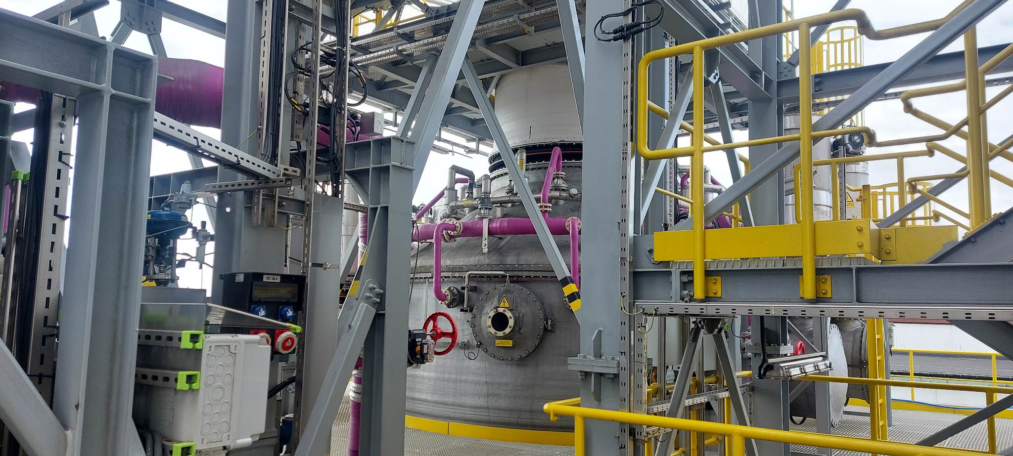 Autorski węzeł oczyszczania na instalacji SOLINOX w Hucie Miedzi