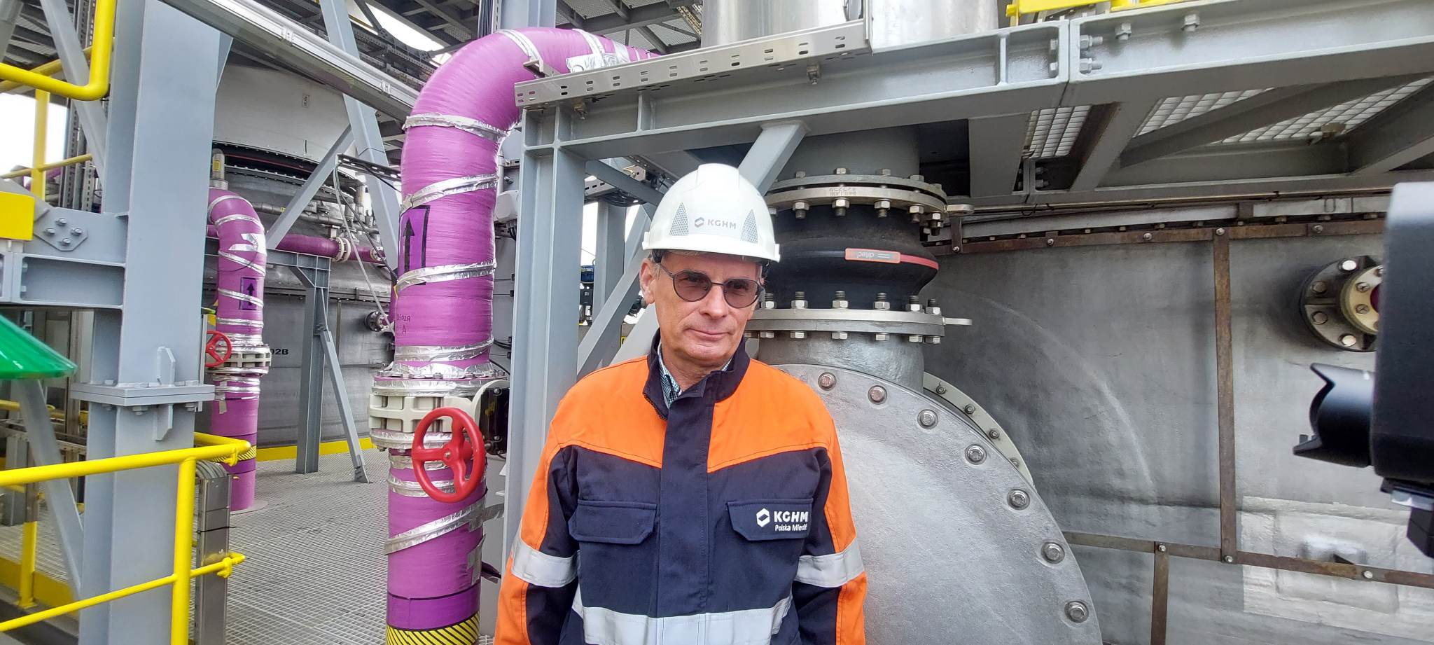 Autorski węzeł oczyszczania na instalacji SOLINOX w Hucie Miedzi