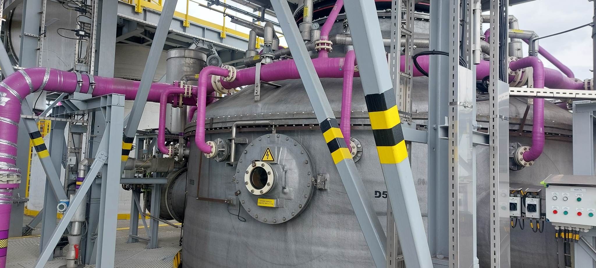 Autorski węzeł oczyszczania na instalacji SOLINOX w Hucie Miedzi