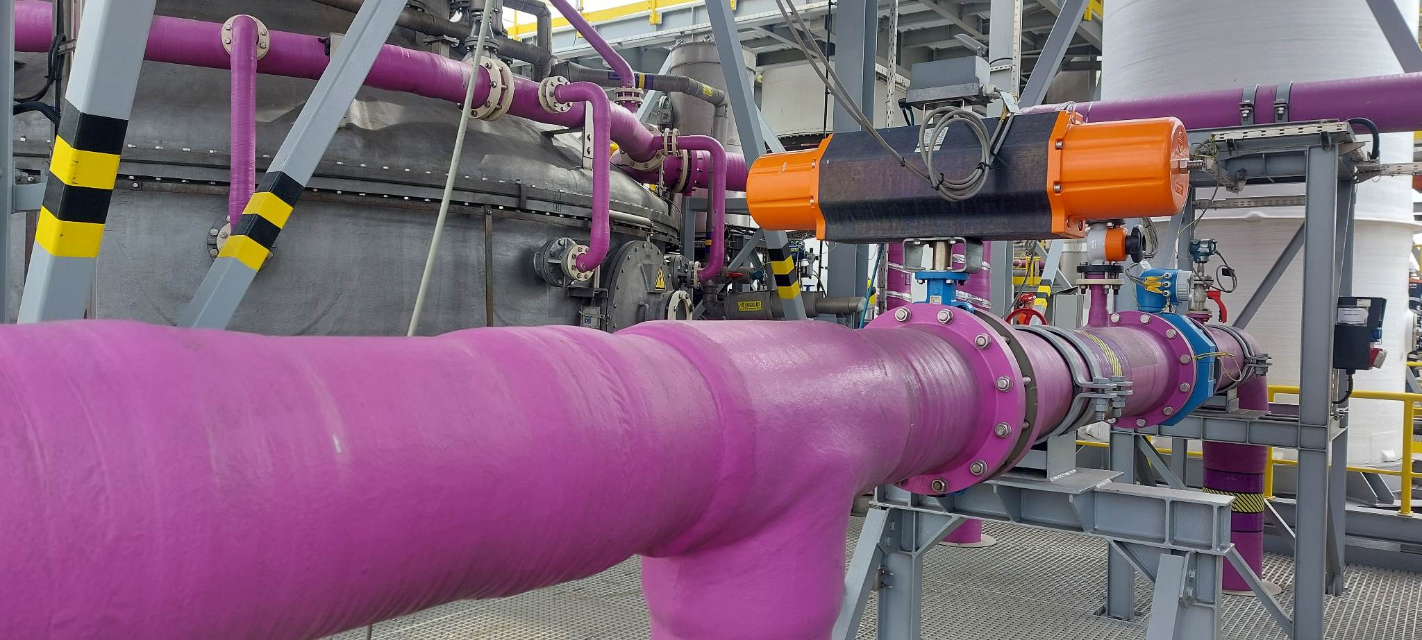 Autorski węzeł oczyszczania na instalacji SOLINOX w Hucie Miedzi