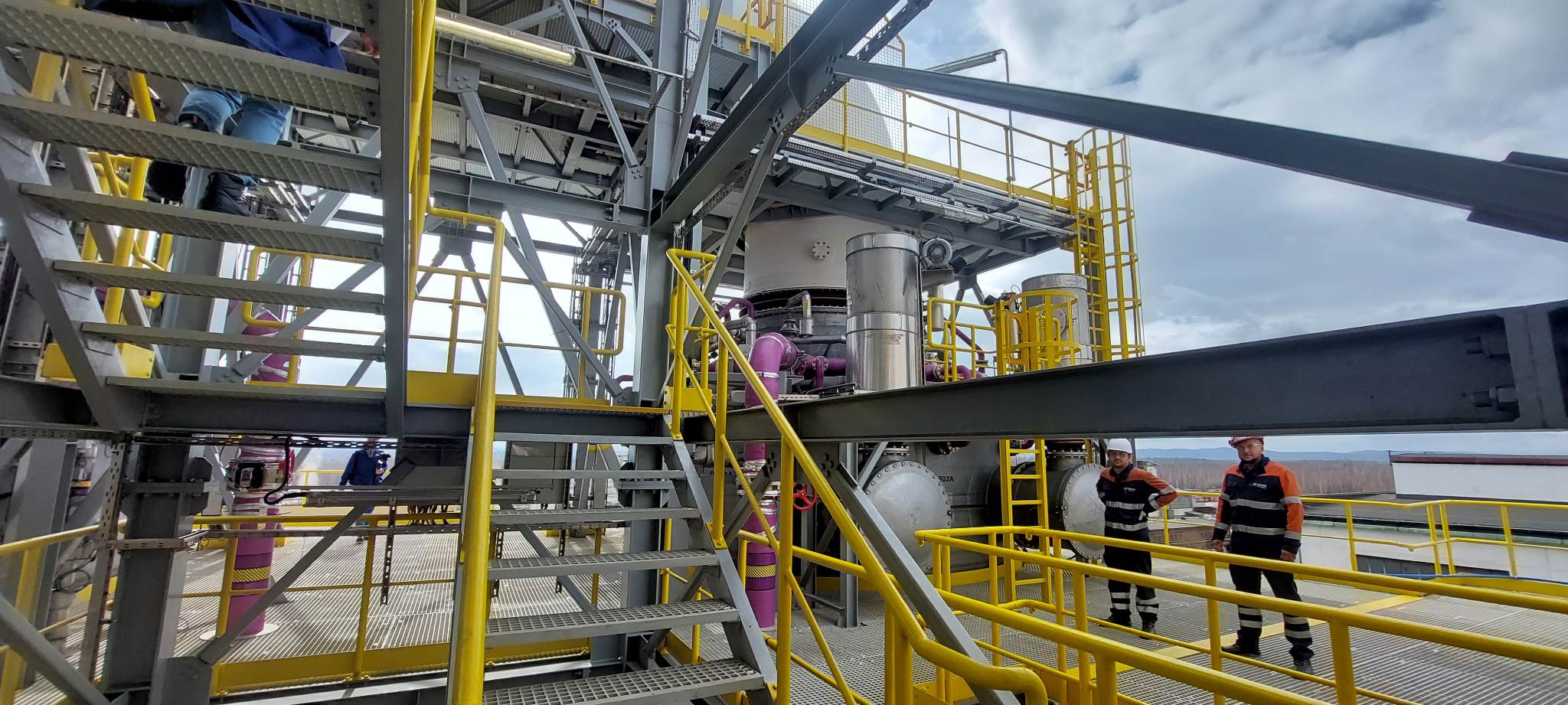 Autorski węzeł oczyszczania na instalacji SOLINOX w Hucie Miedzi