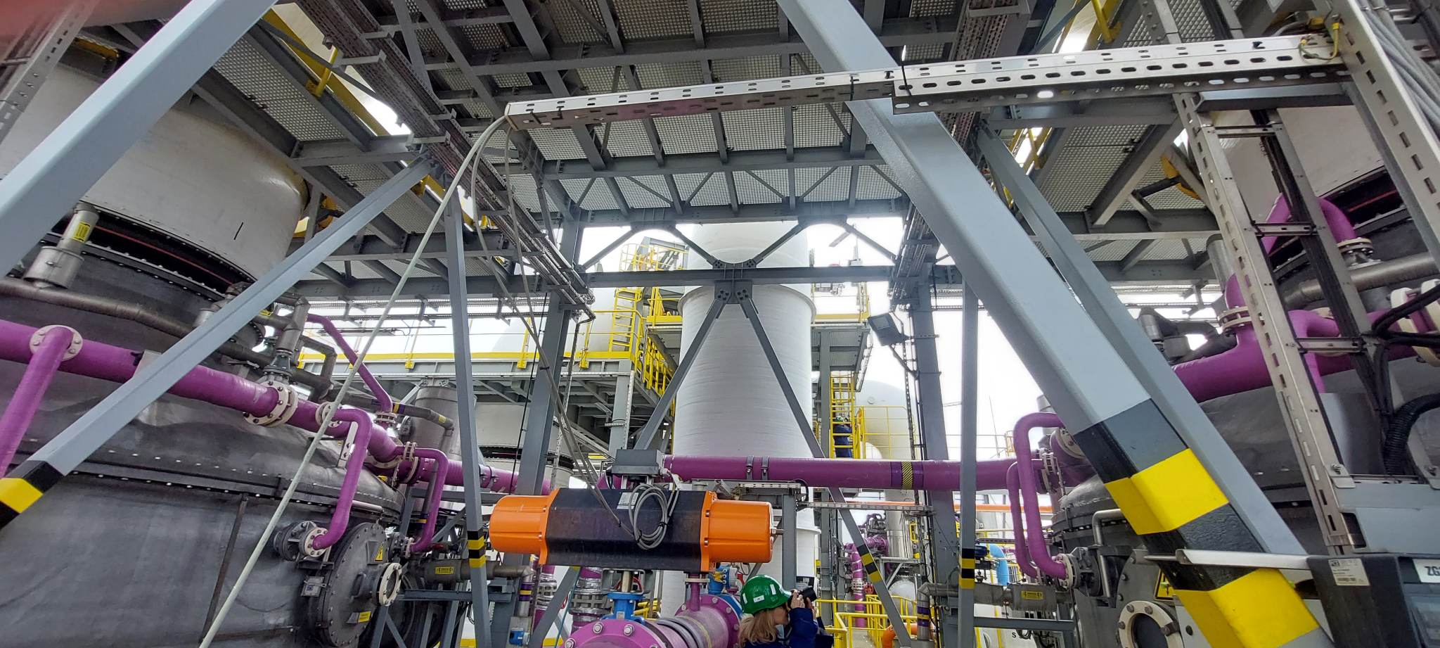 Autorski węzeł oczyszczania na instalacji SOLINOX w Hucie Miedzi