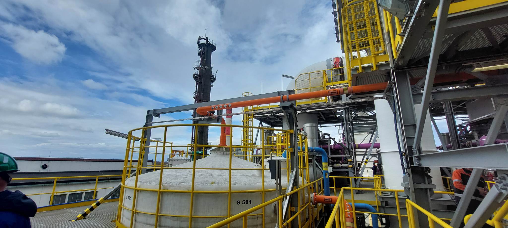 Autorski węzeł oczyszczania na instalacji SOLINOX w Hucie Miedzi