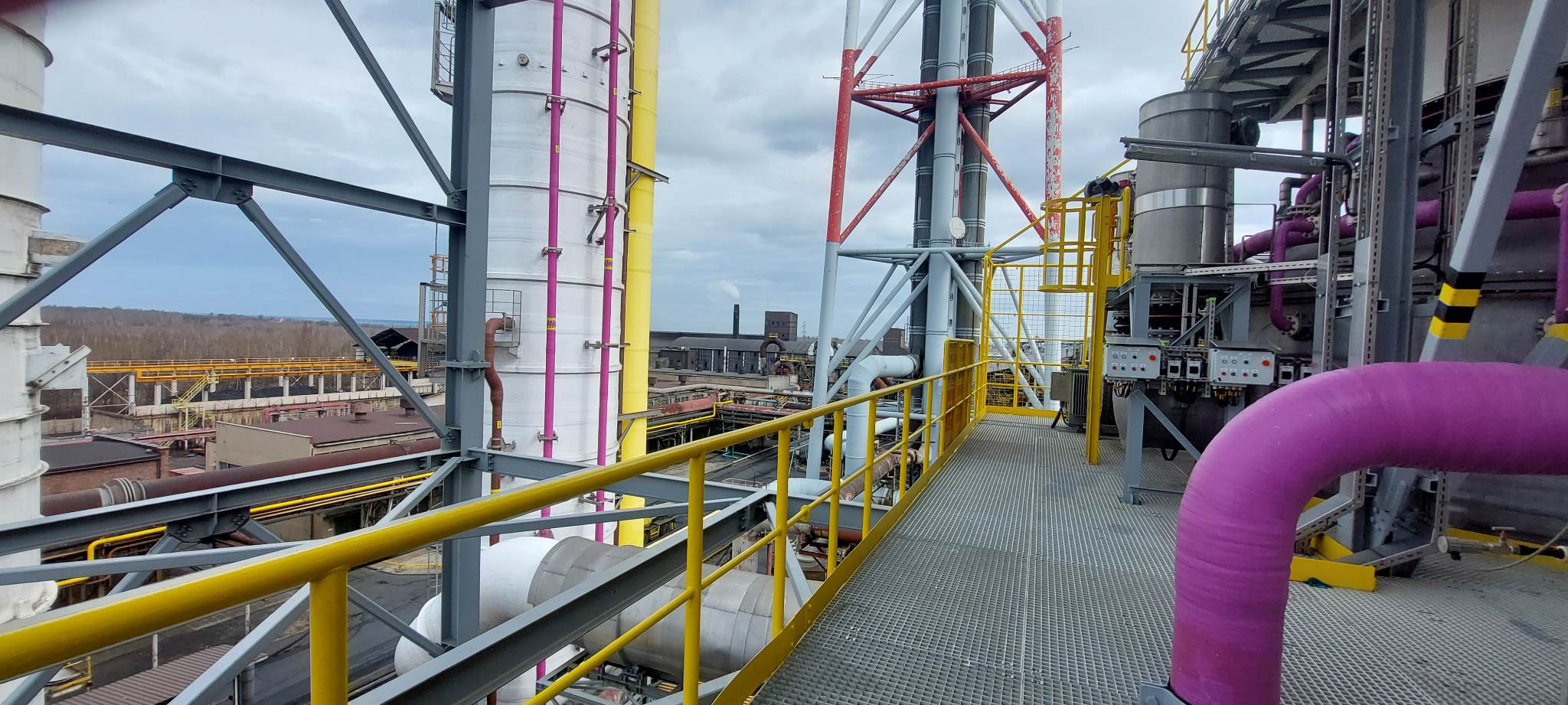 Autorski węzeł oczyszczania na instalacji SOLINOX w Hucie Miedzi