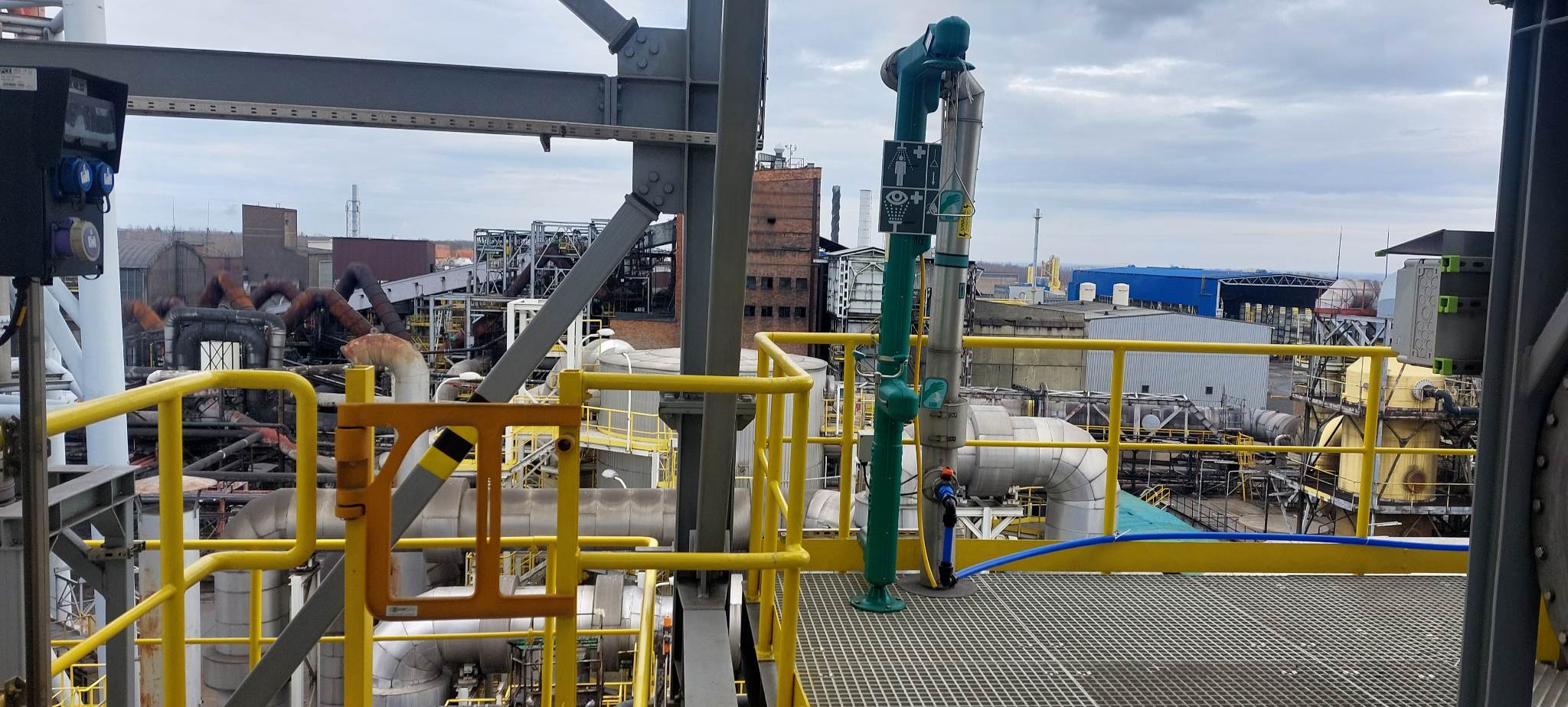 Autorski węzeł oczyszczania na instalacji SOLINOX w Hucie Miedzi