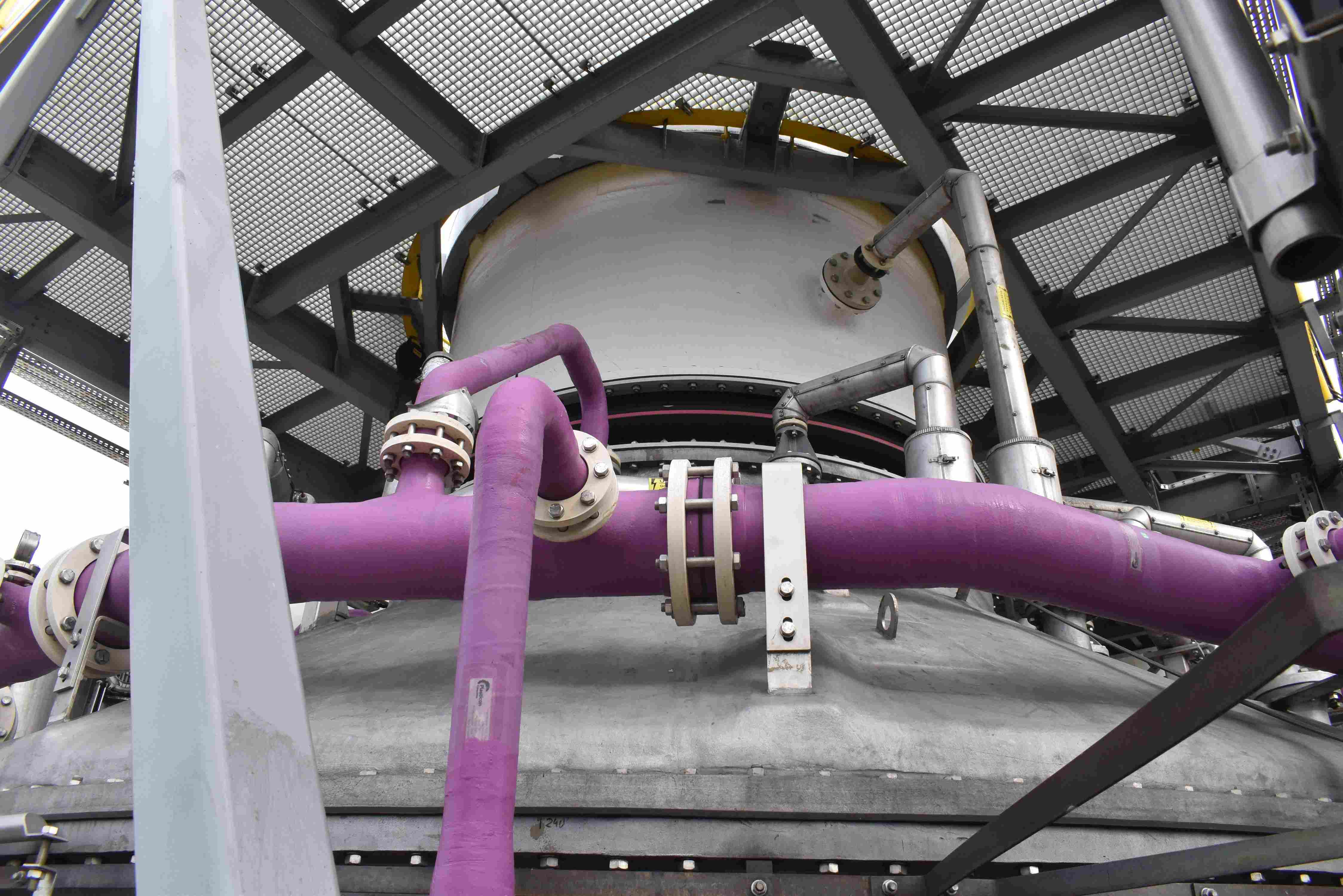 Autorski węzeł oczyszczania na instalacji SOLINOX w Hucie Miedzi