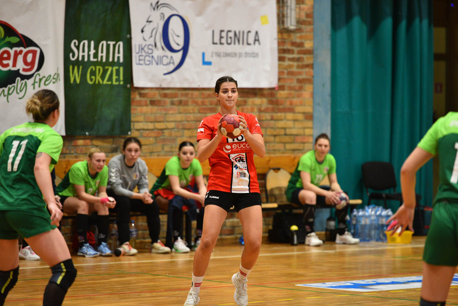 Dziewiątka Legnica przegrywa u siebie mecz z Sośnicą Gliwice