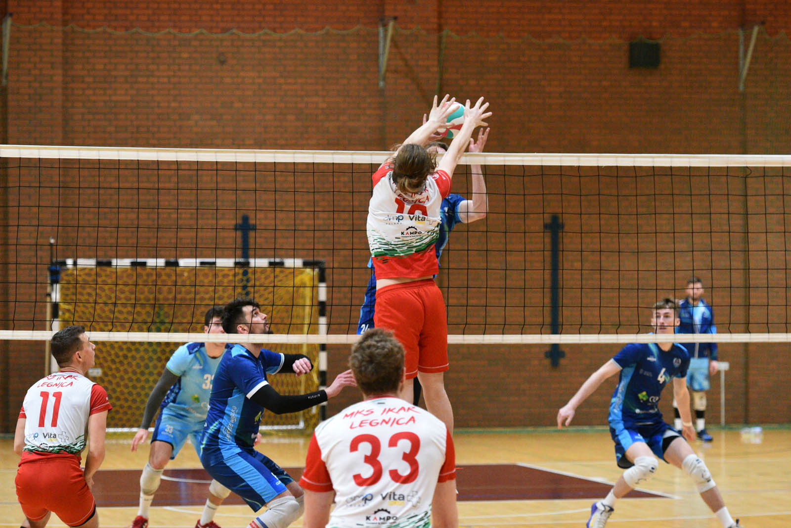 Przegrana Ikara Legnica z siatkarzami z Torunia