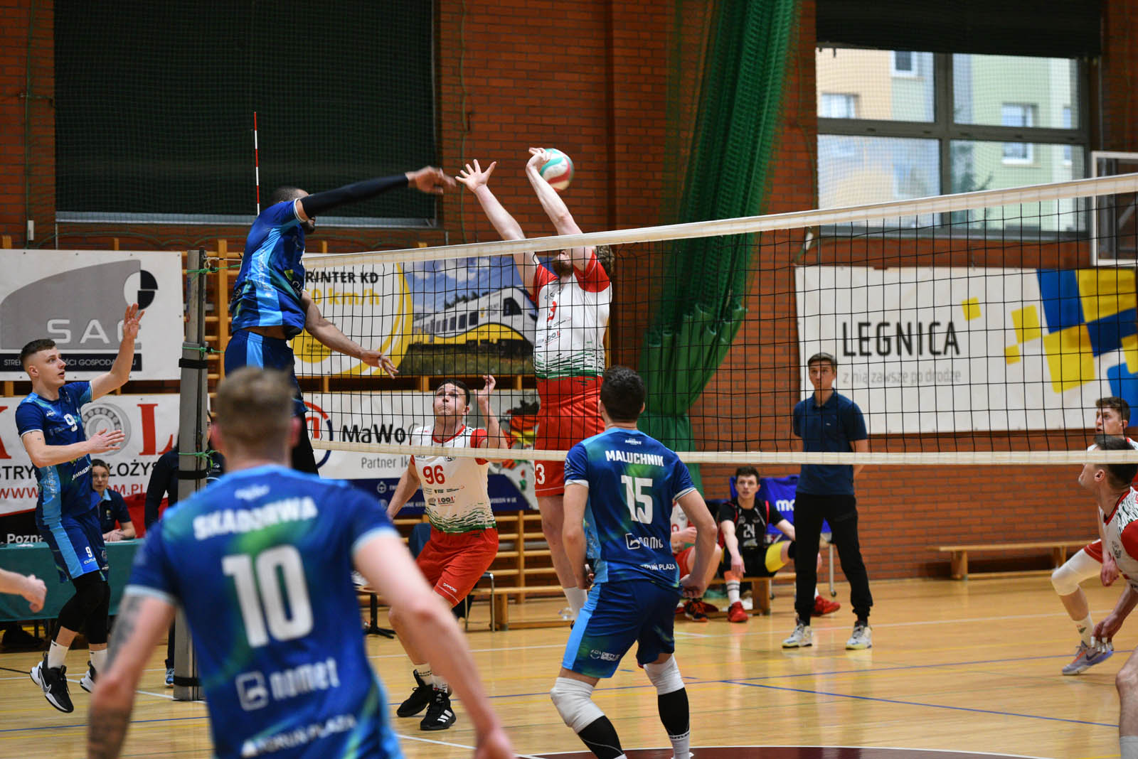 Przegrana Ikara Legnica z siatkarzami z Torunia