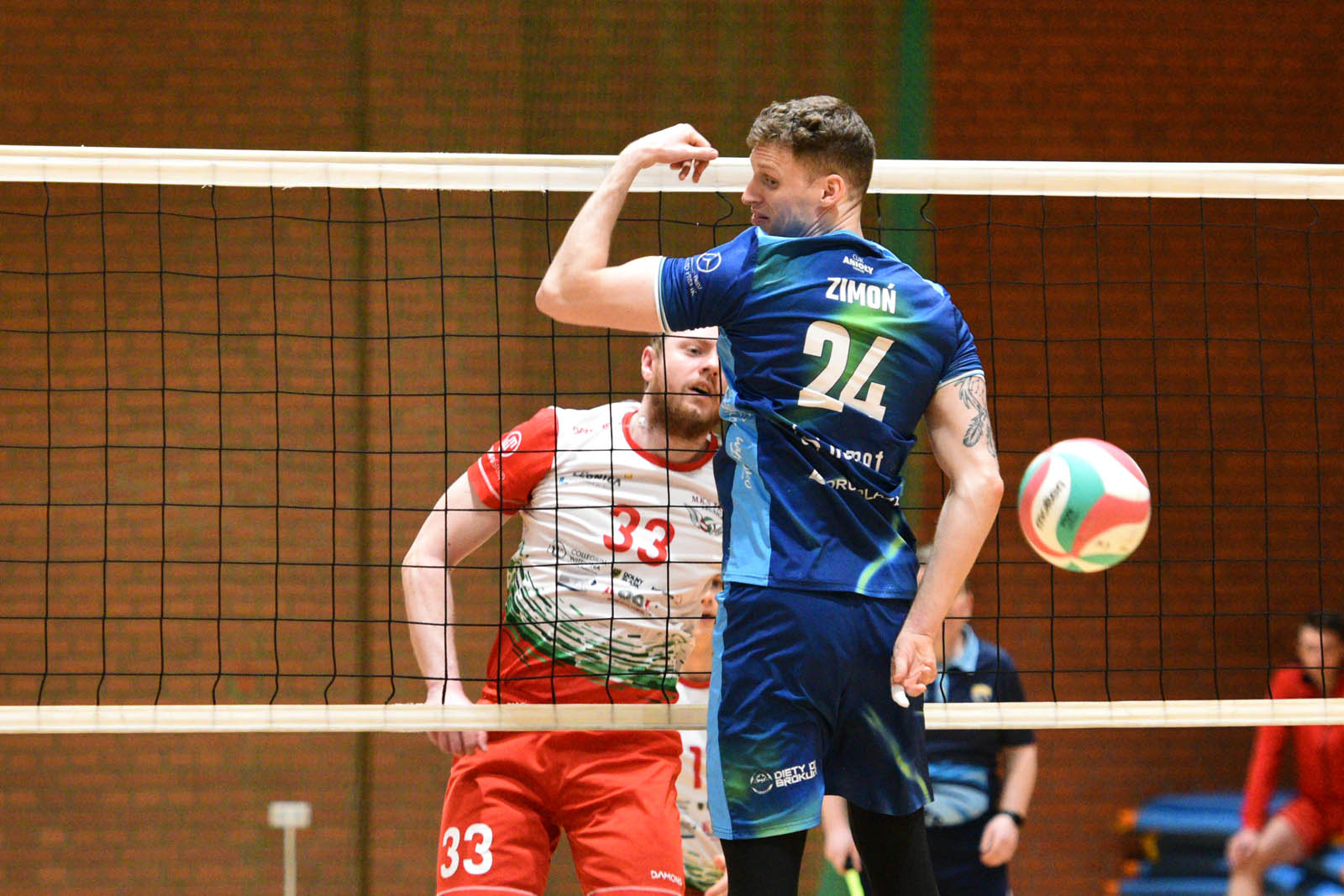 Przegrana Ikara Legnica z siatkarzami z Torunia