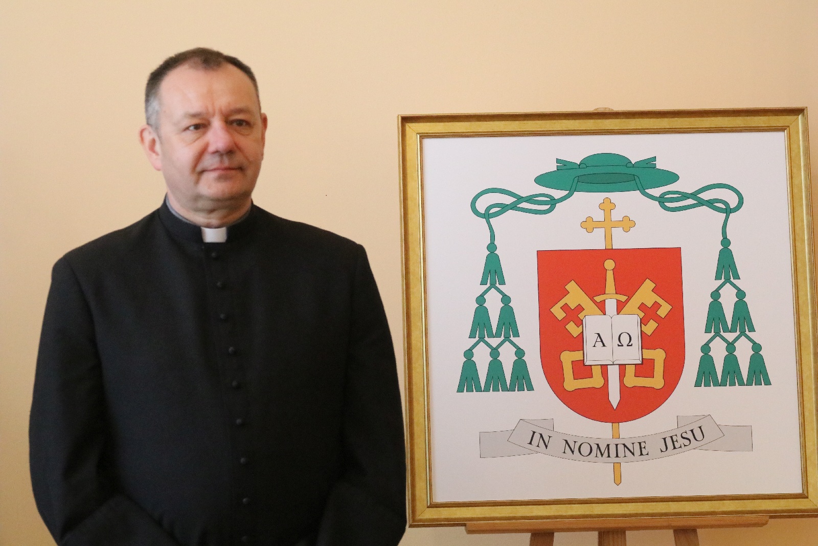 Konferencja prasowa z udziałem księdza Piotra Wawrzynka