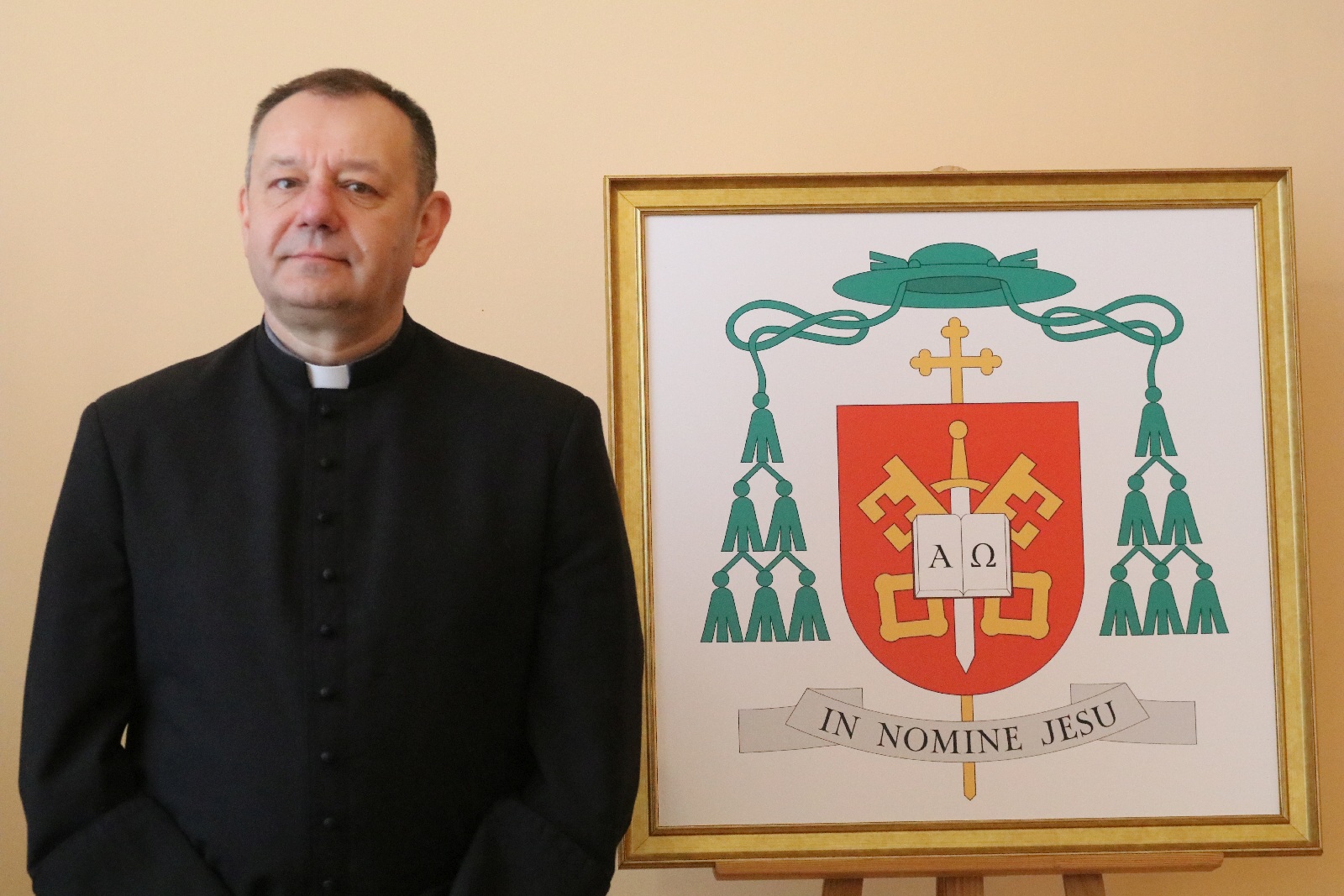 Konferencja prasowa z udziałem księdza Piotra Wawrzynka