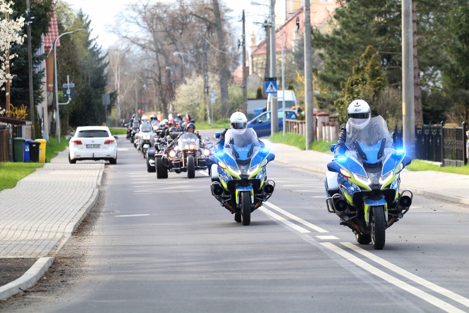 Pielgrzymka motocyklistów, poświęcenie sztandarów i Msza święta