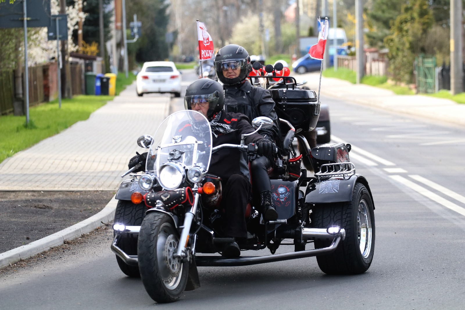 Pielgrzymka motocyklistów, poświęcenie sztandarów i Msza święta