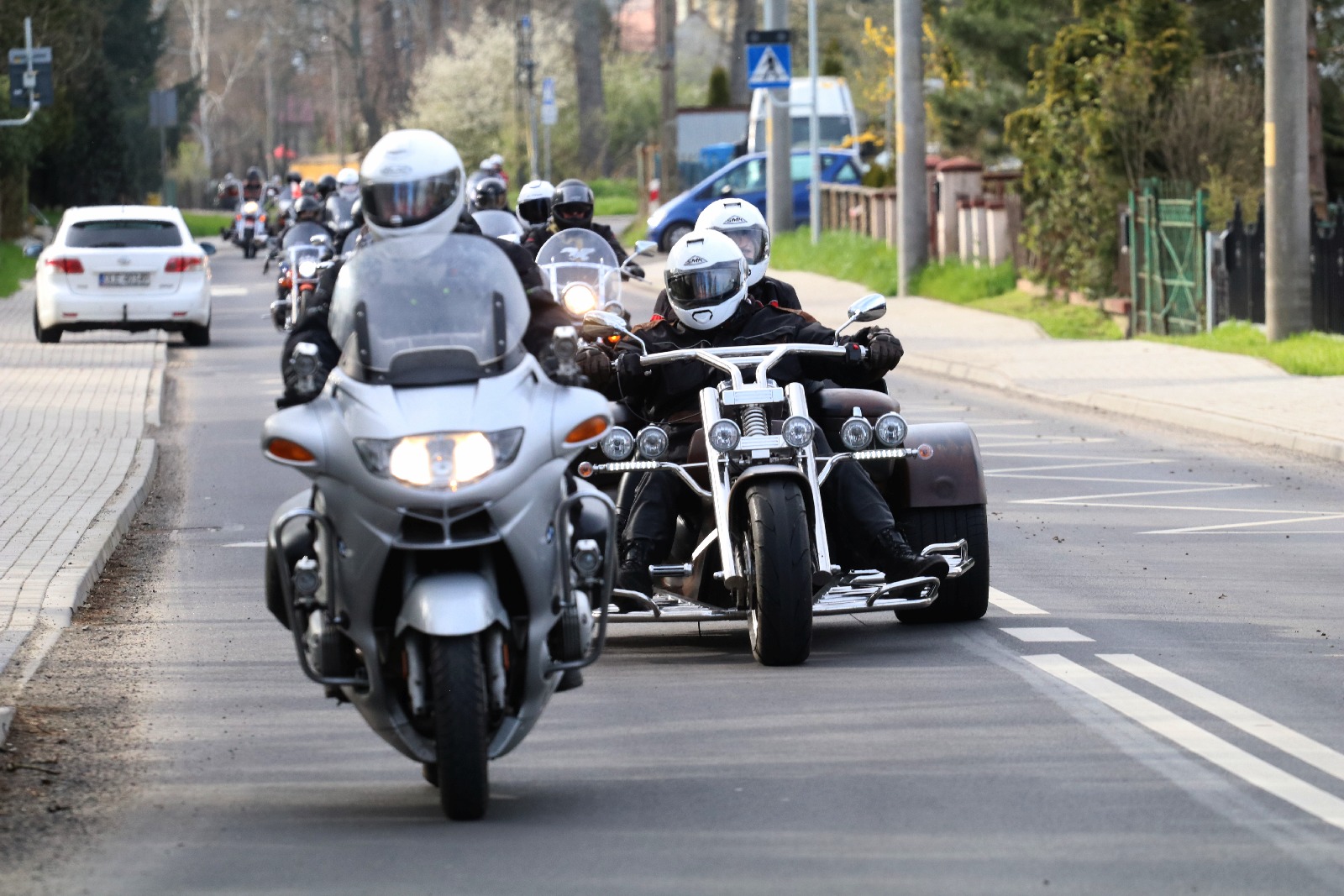 Pielgrzymka motocyklistów, poświęcenie sztandarów i Msza święta