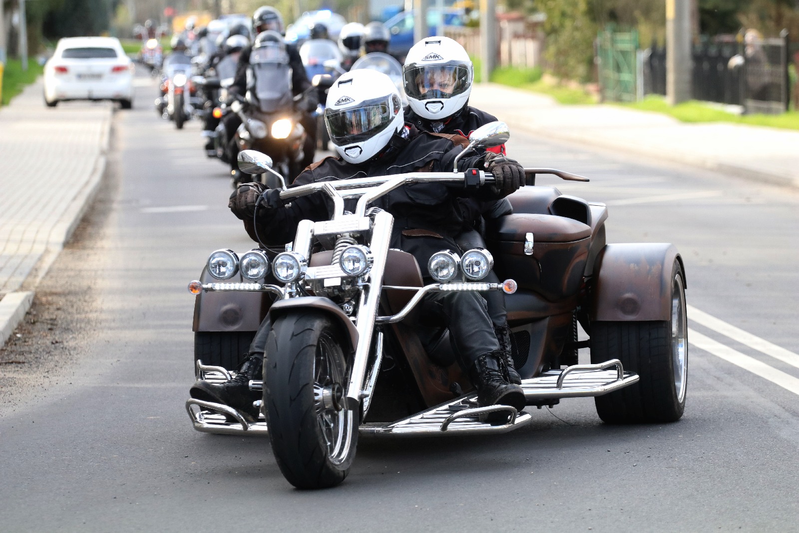 Pielgrzymka motocyklistów, poświęcenie sztandarów i Msza święta