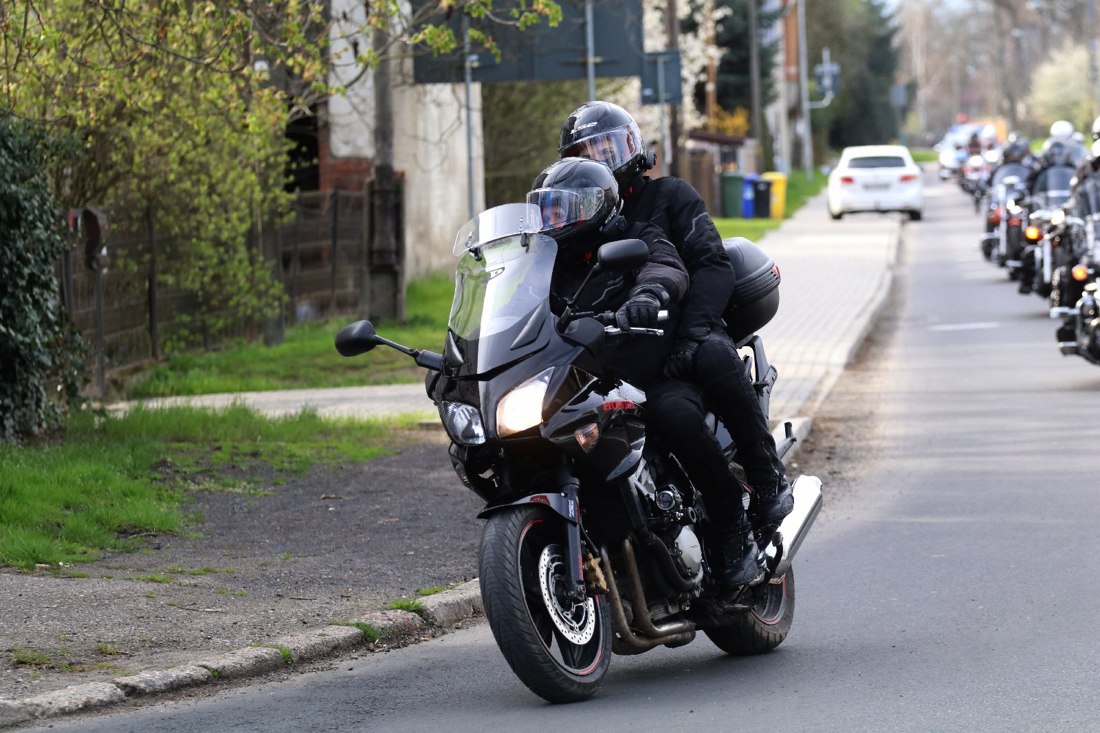 Pielgrzymka motocyklistów, poświęcenie sztandarów i Msza święta