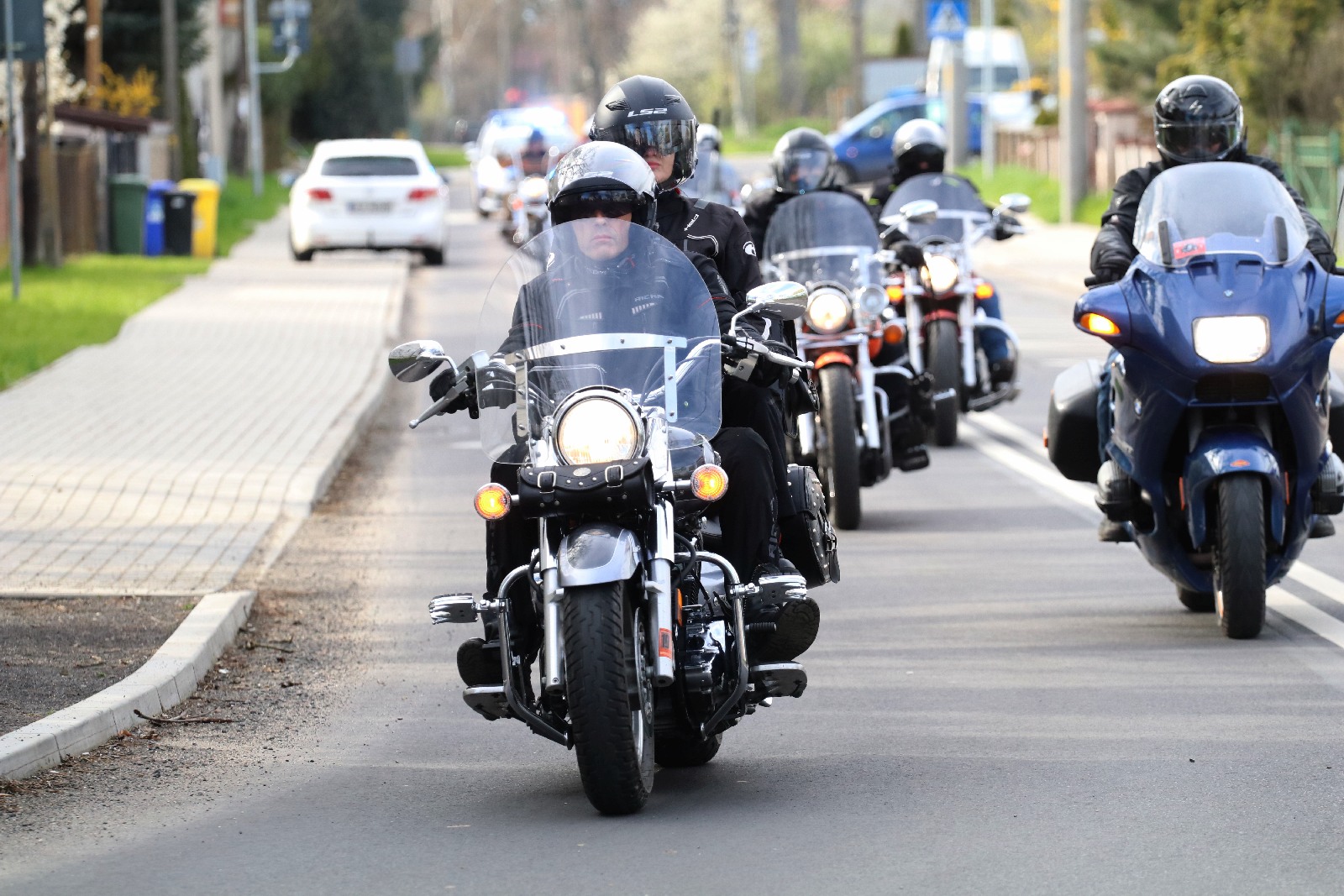 Pielgrzymka motocyklistów, poświęcenie sztandarów i Msza święta