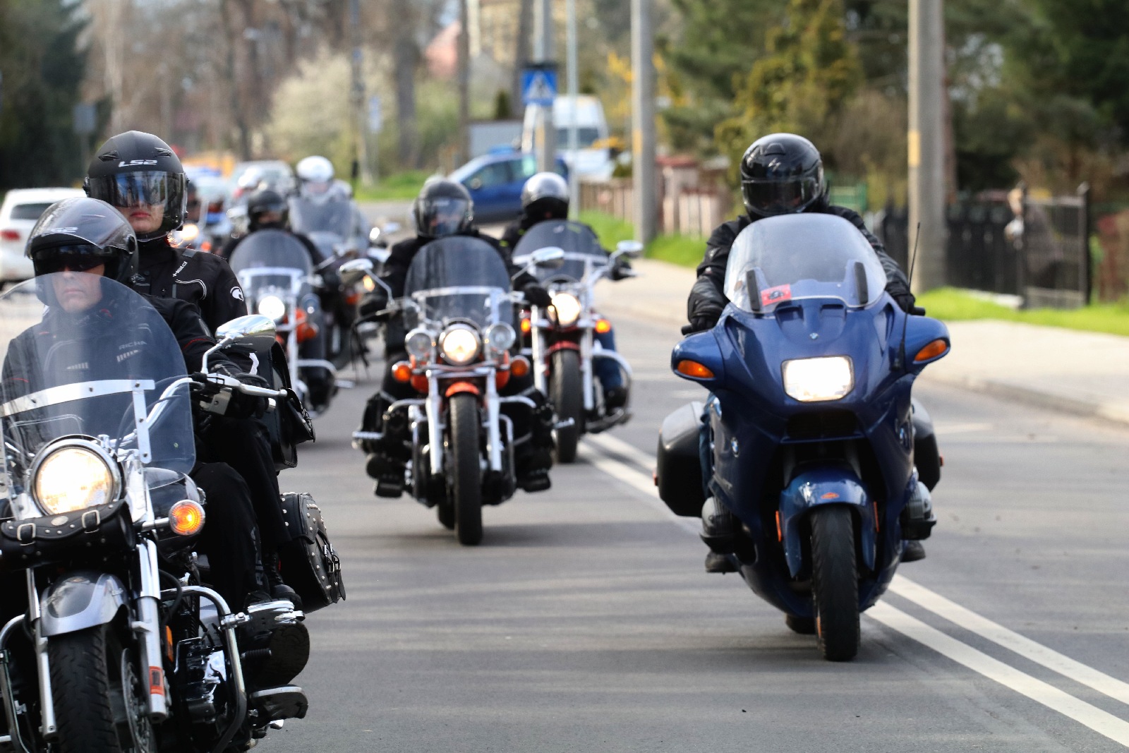 Pielgrzymka motocyklistów, poświęcenie sztandarów i Msza święta