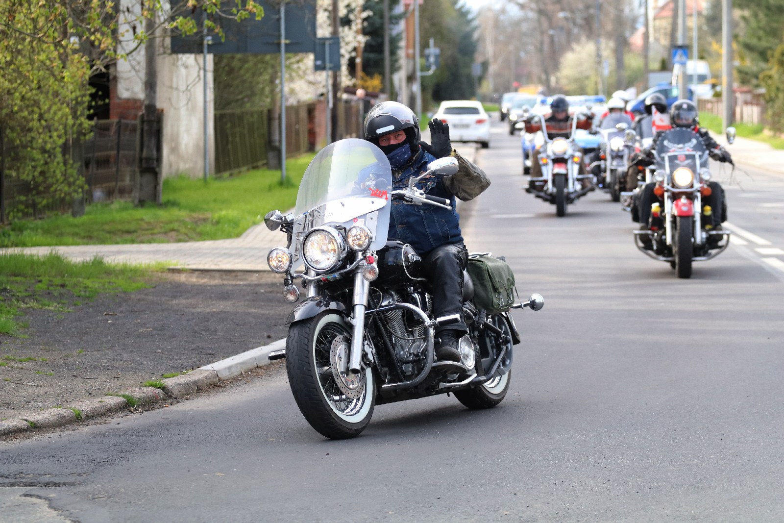 Pielgrzymka motocyklistów, poświęcenie sztandarów i Msza święta
