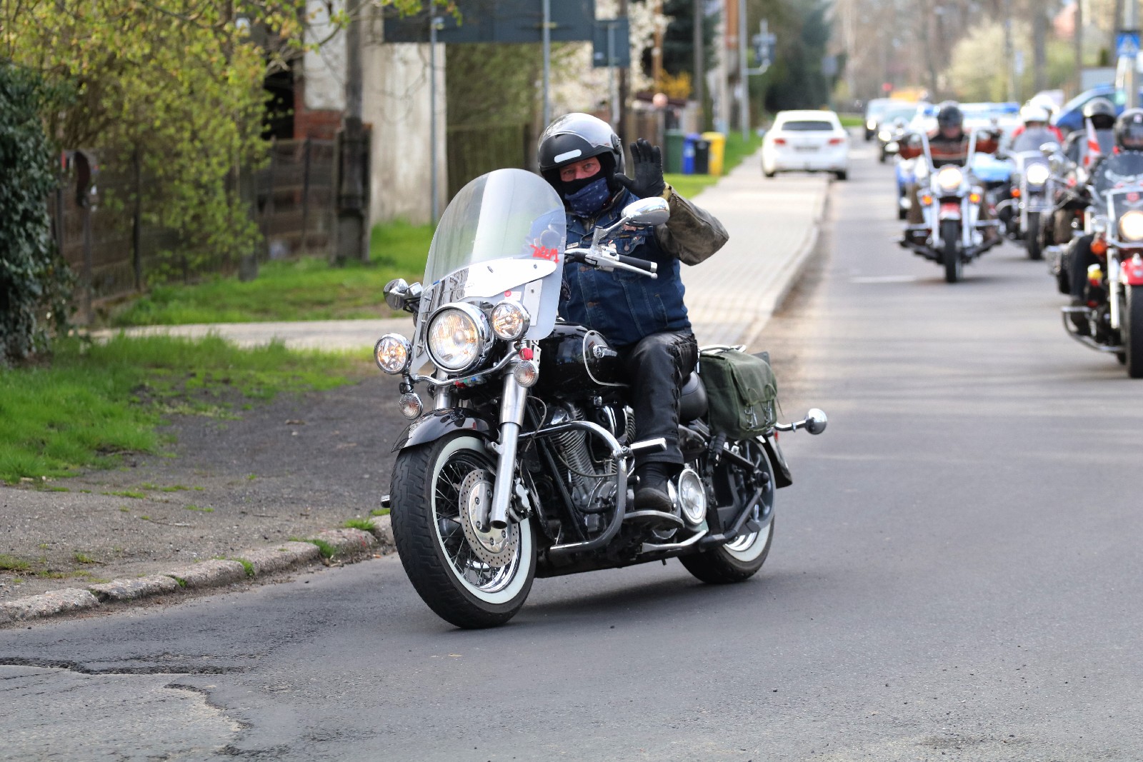 Pielgrzymka motocyklistów, poświęcenie sztandarów i Msza święta