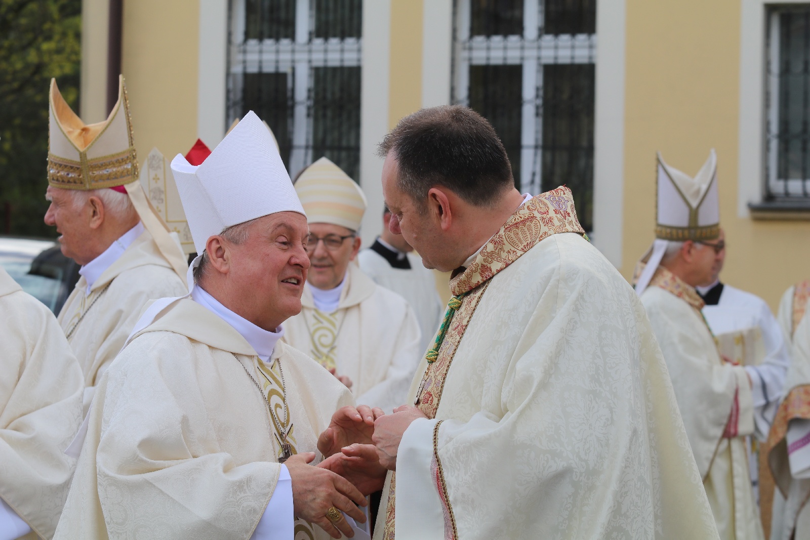 Święcenia biskupie księdza Piotra Wawrzynka	