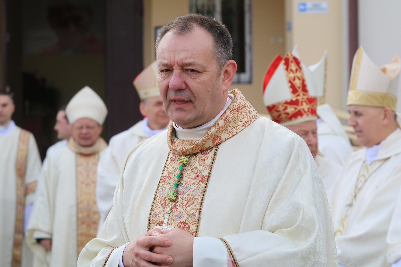 Święcenia biskupie księdza Piotra Wawrzynka	