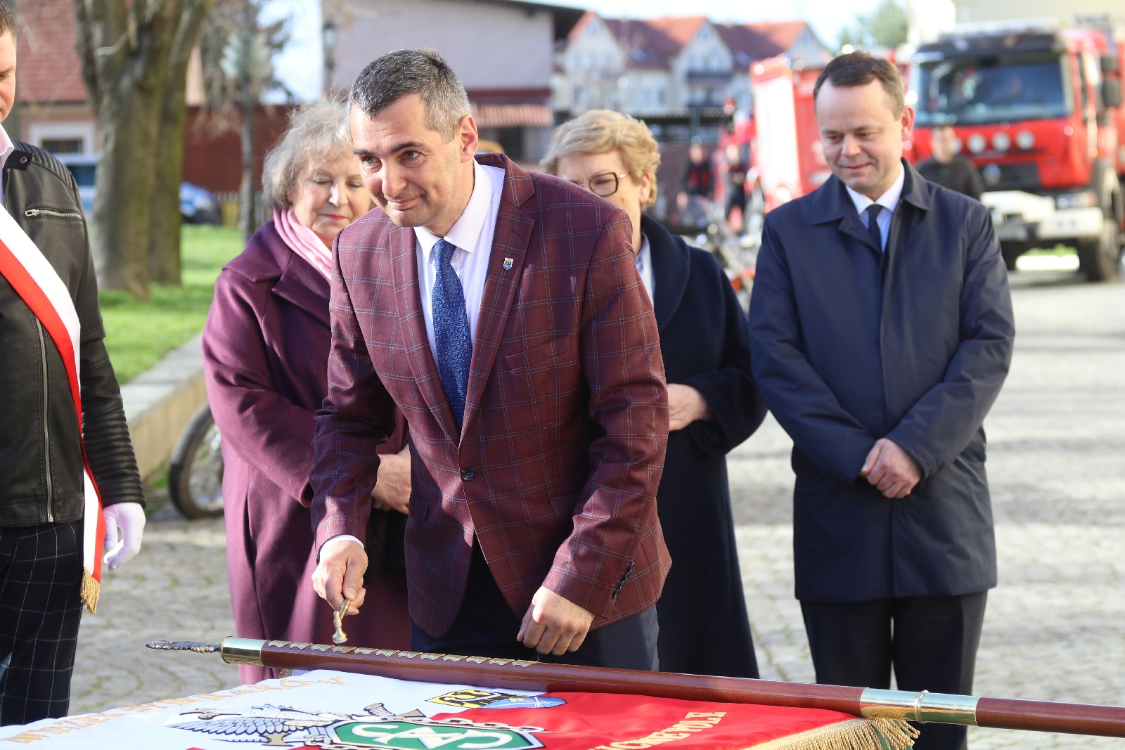 Pielgrzymka motocyklistów, poświęcenie sztandarów i Msza święta