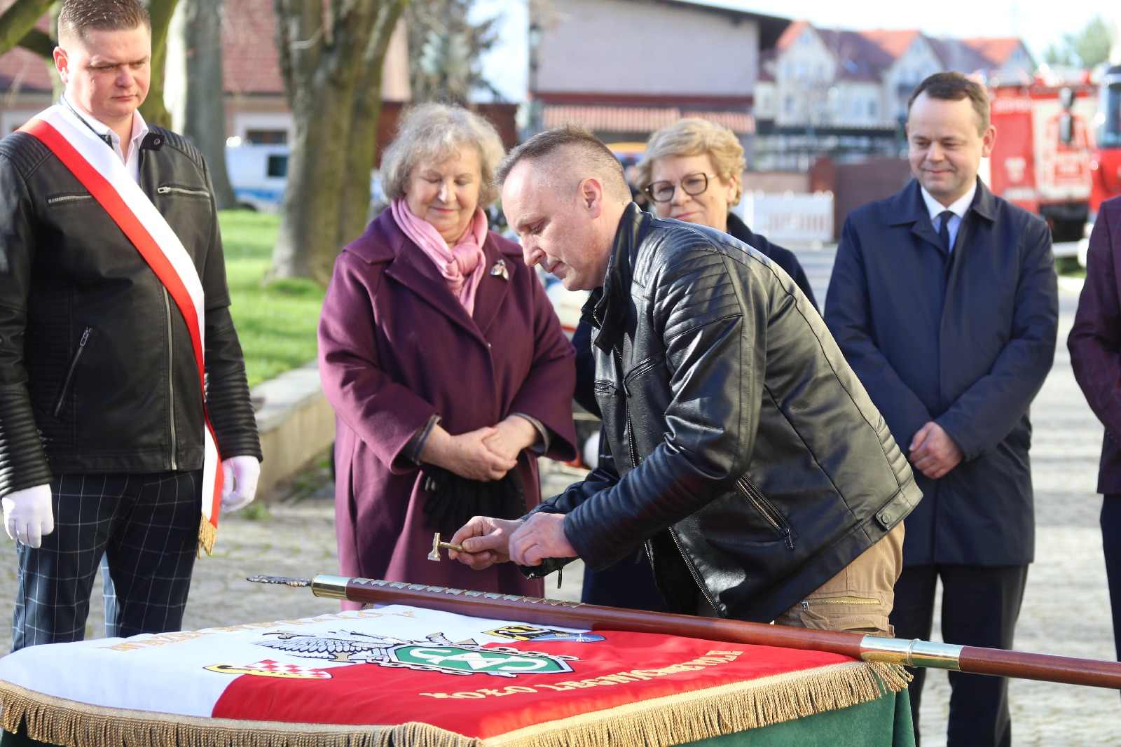 Pielgrzymka motocyklistów, poświęcenie sztandarów i Msza święta
