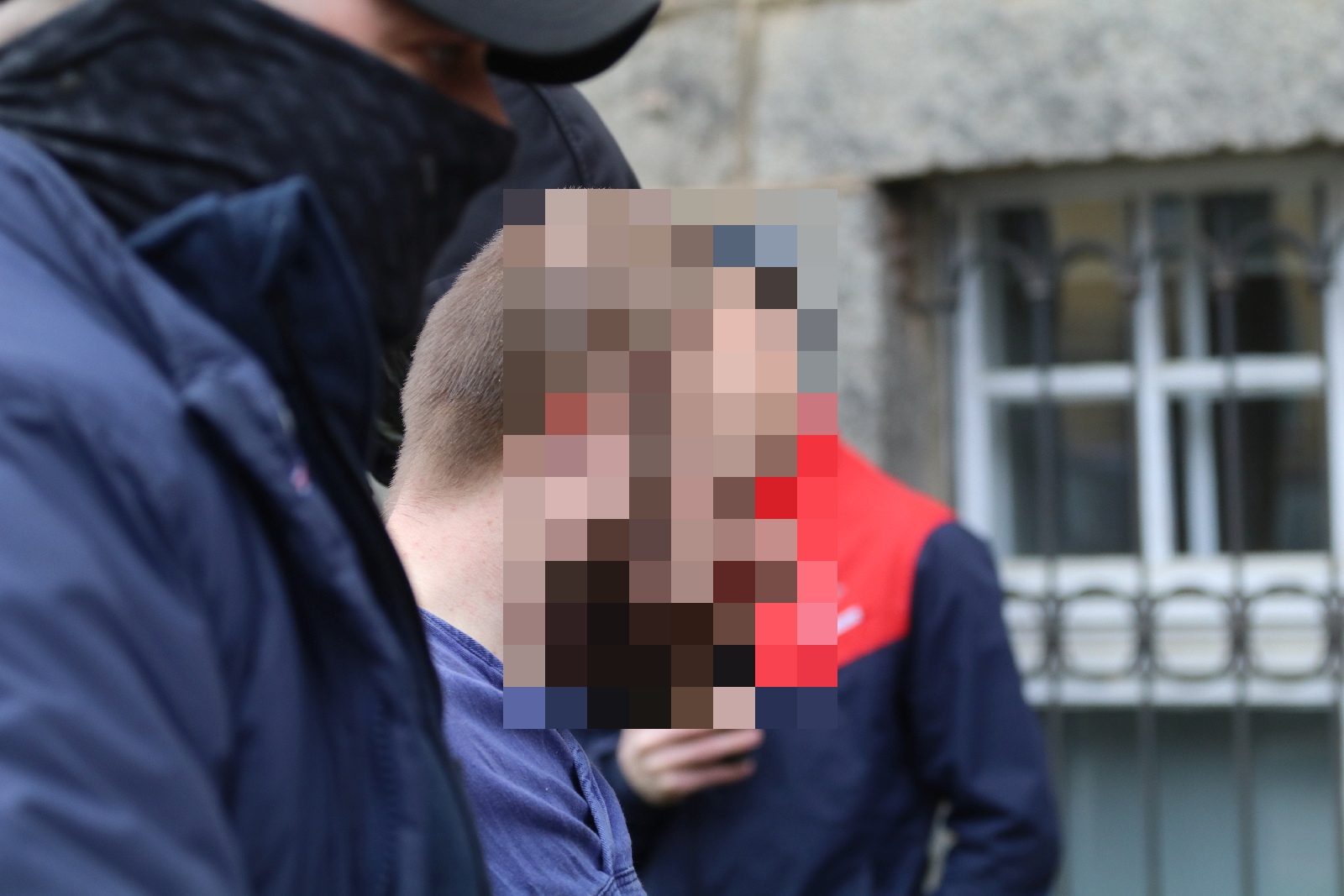 Nożownik ze Struga doprowadzony do prokuratury rejonowej
