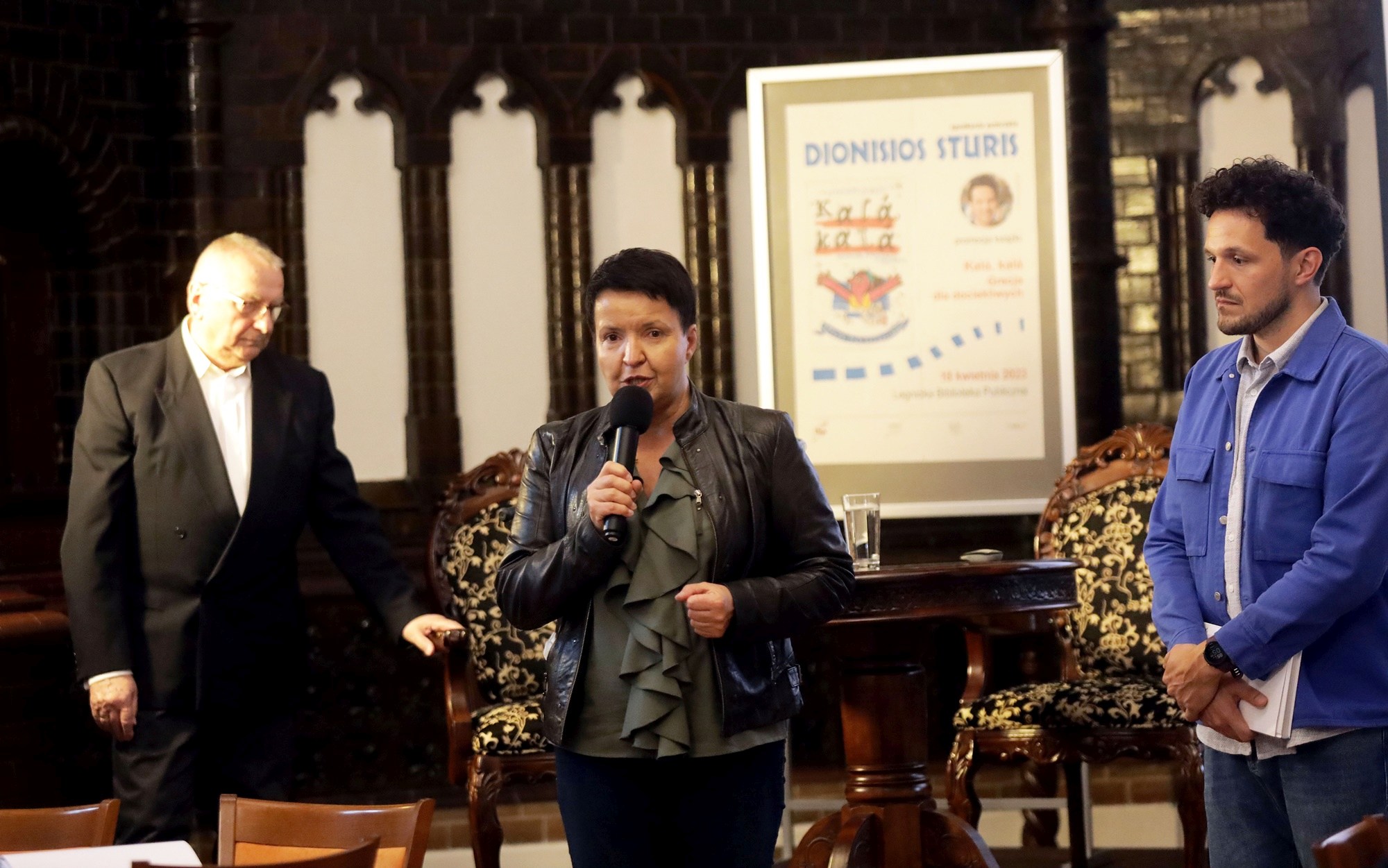 Spotkanie autorskie z Dionisiosem Sturisem w LBP
