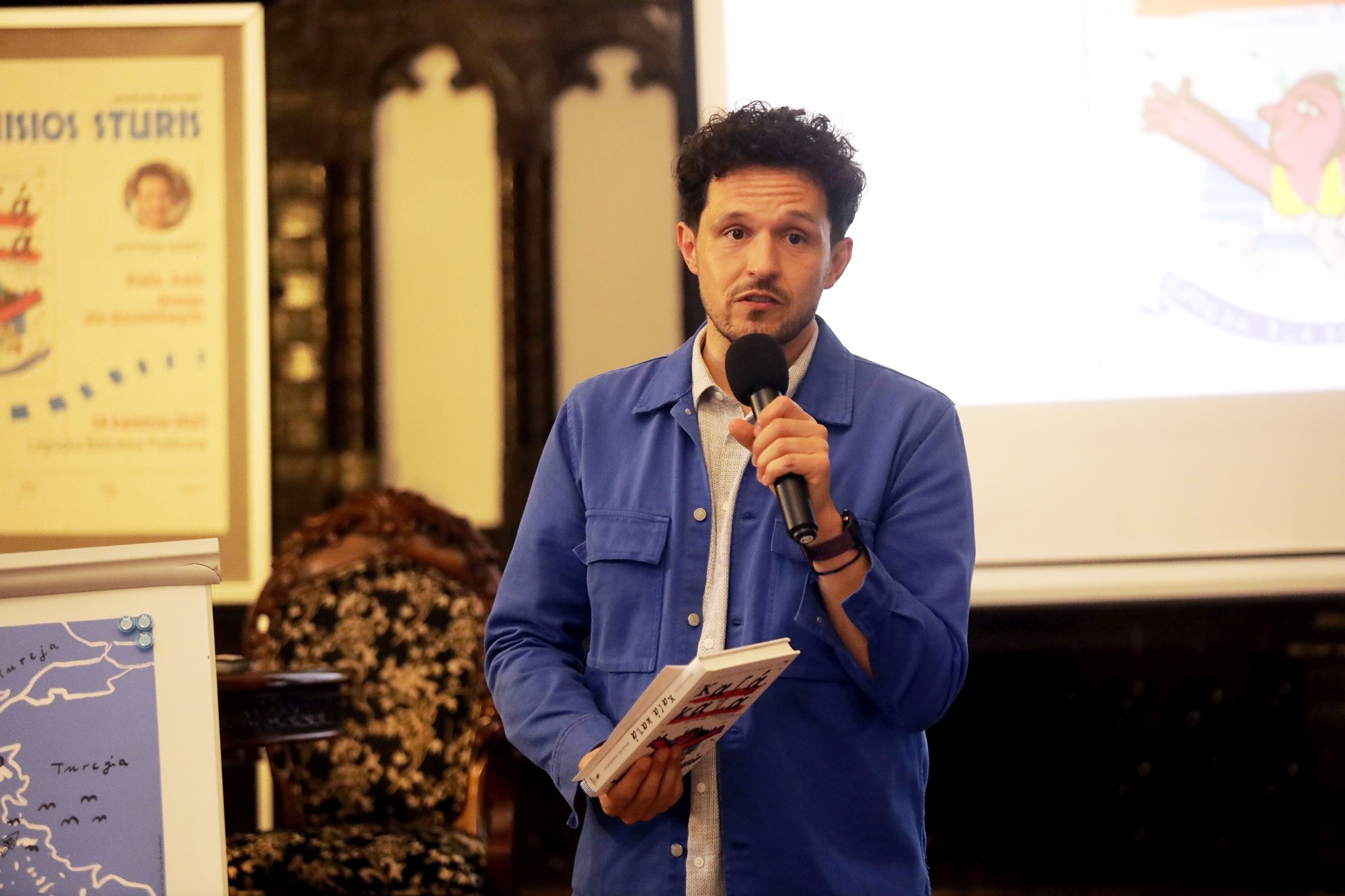 Spotkanie autorskie z Dionisiosem Sturisem w LBP