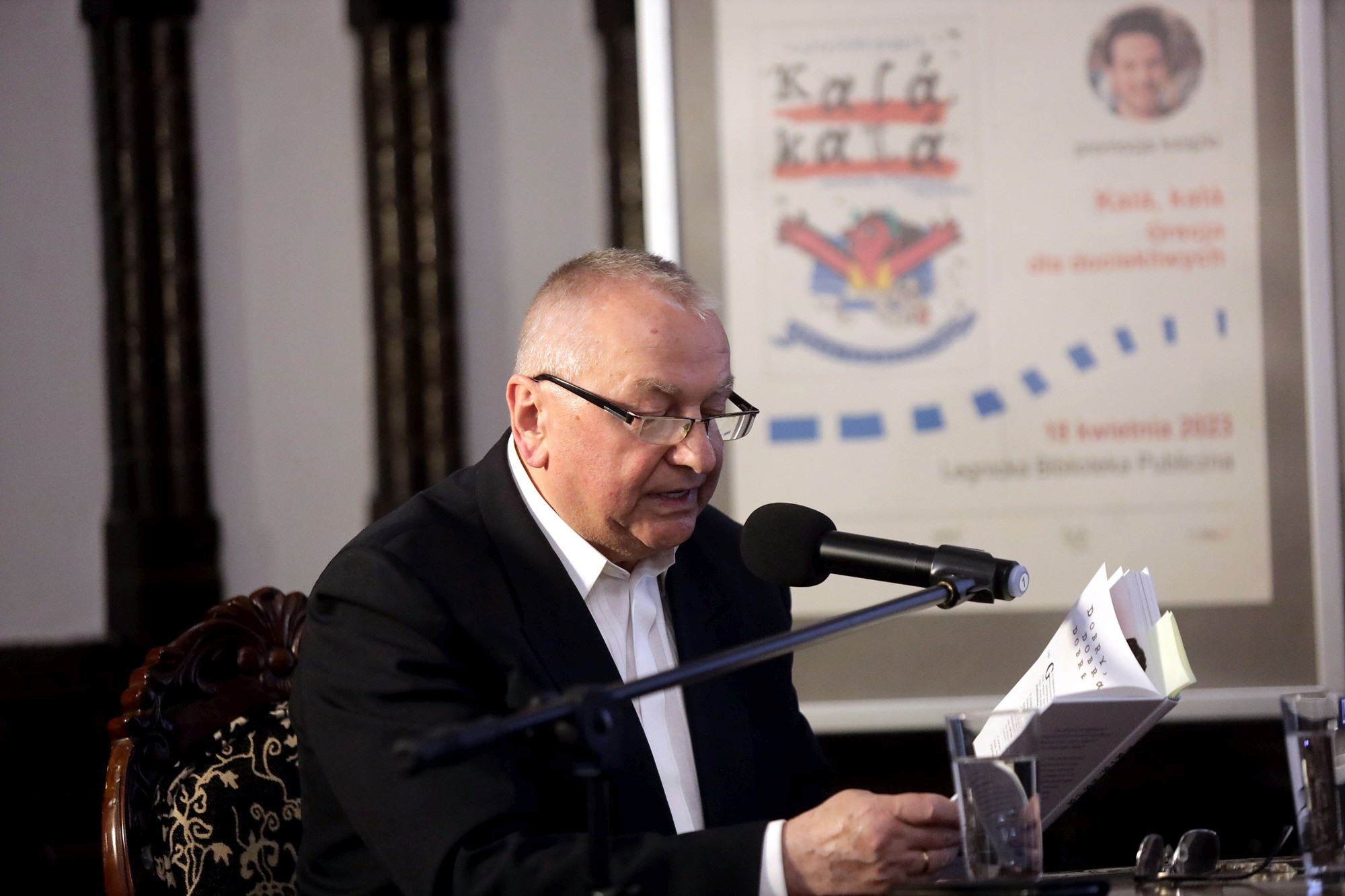 Spotkanie autorskie z Dionisiosem Sturisem w LBP