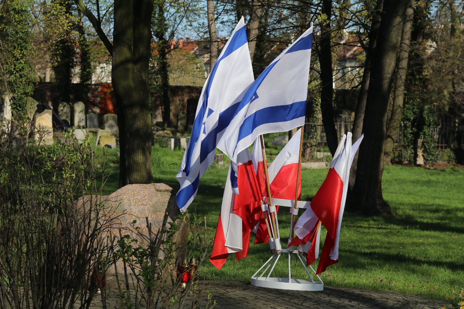 Legnica uczciła 80. rocznicę wybuchu powstania w getcie