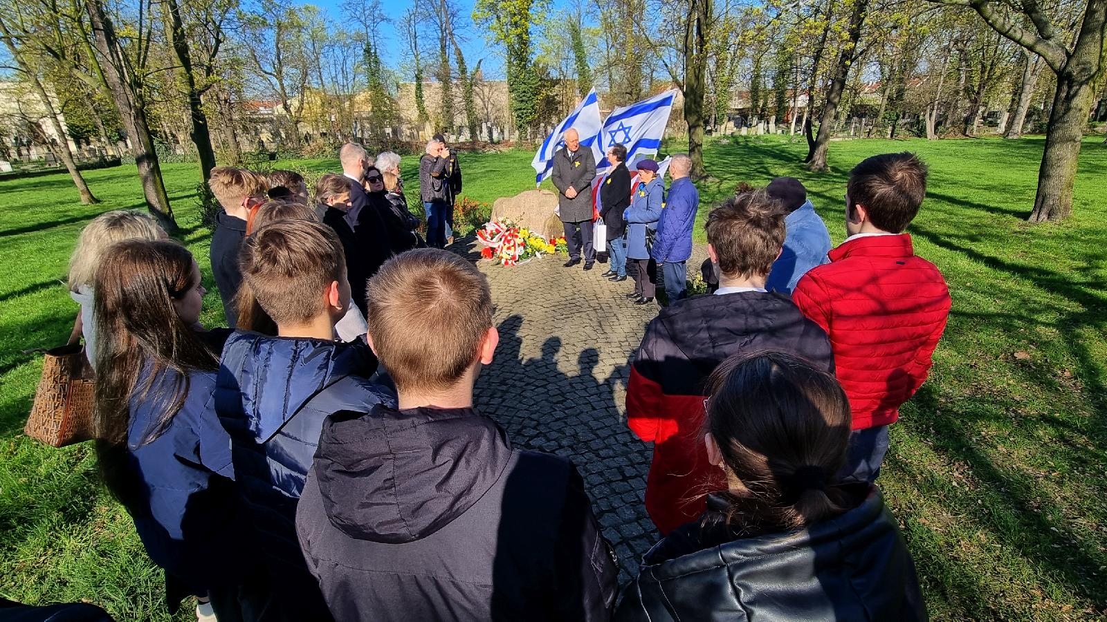 Legnica uczciła 80. rocznicę wybuchu powstania w getcie