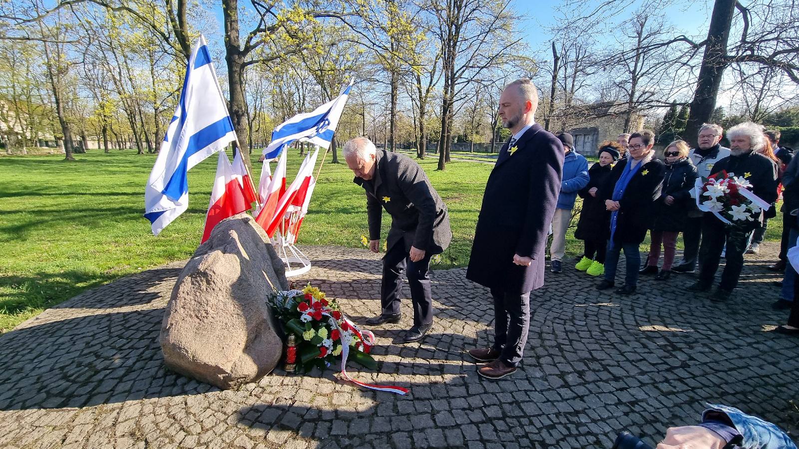 Legnica uczciła 80. rocznicę wybuchu powstania w getcie