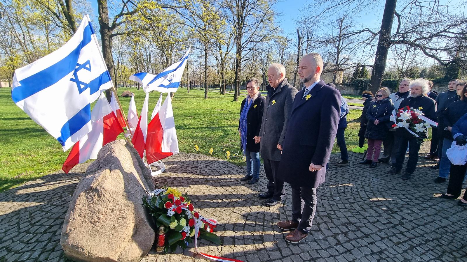 Legnica uczciła 80. rocznicę wybuchu powstania w getcie