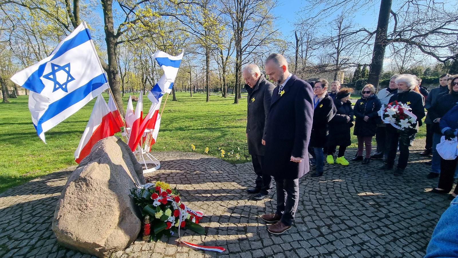 Legnica uczciła 80. rocznicę wybuchu powstania w getcie