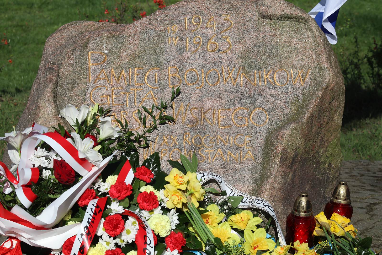 Legnica uczciła 80. rocznicę wybuchu powstania w getcie