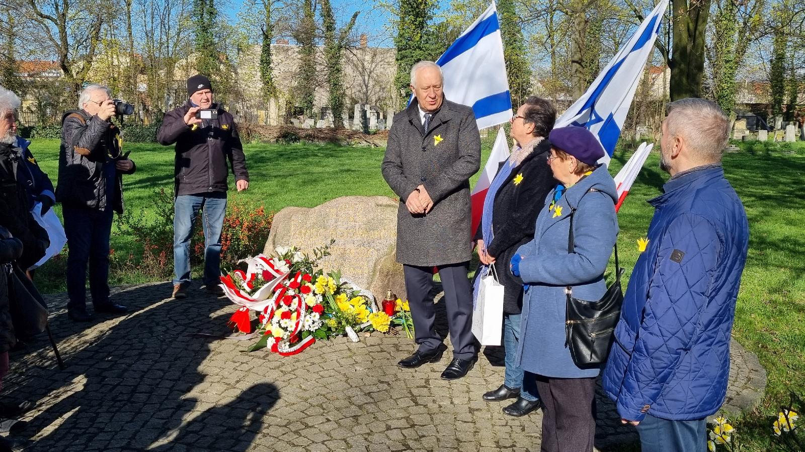 Legnica uczciła 80. rocznicę wybuchu powstania w getcie
