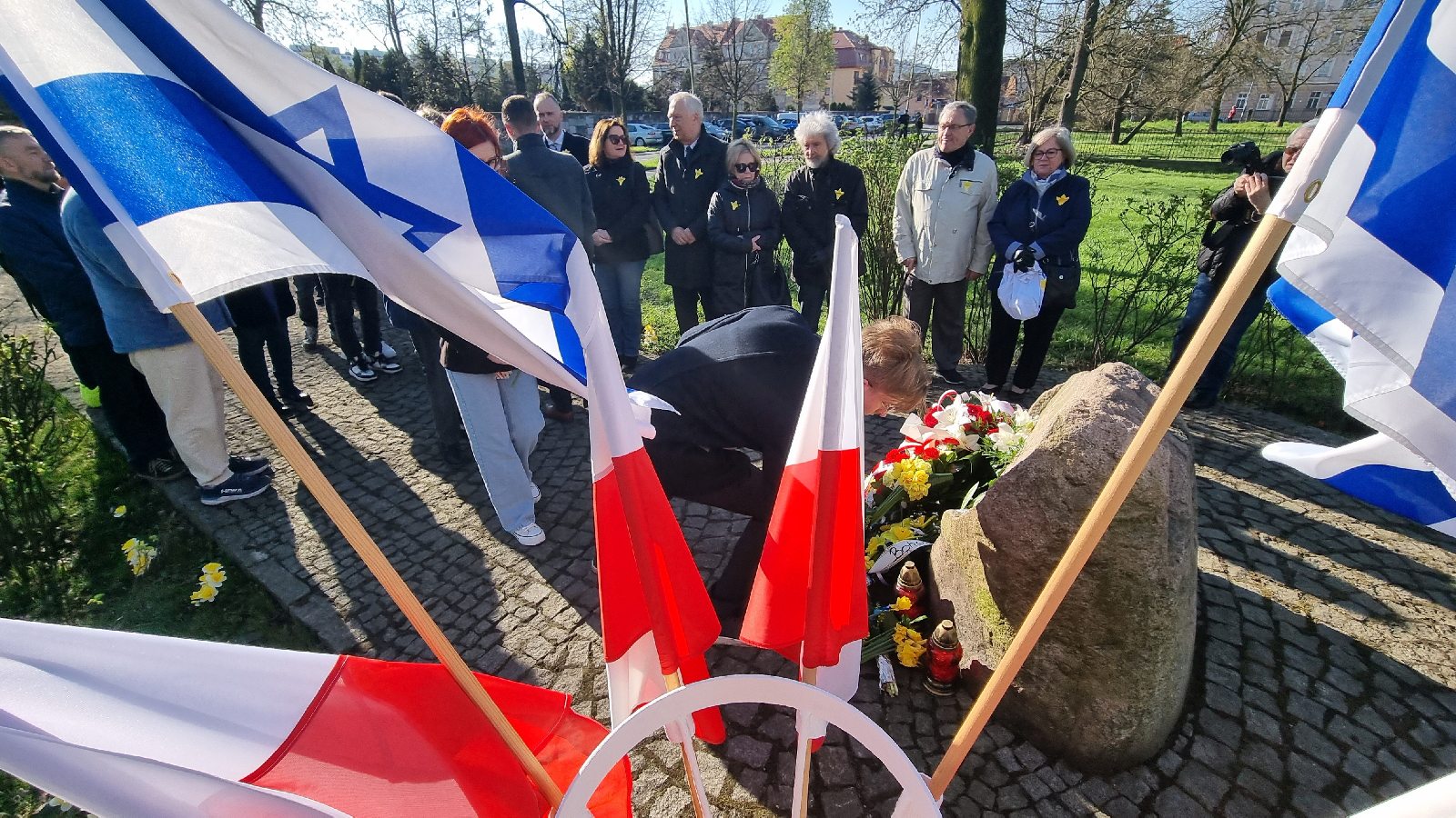 Legnica uczciła 80. rocznicę wybuchu powstania w getcie