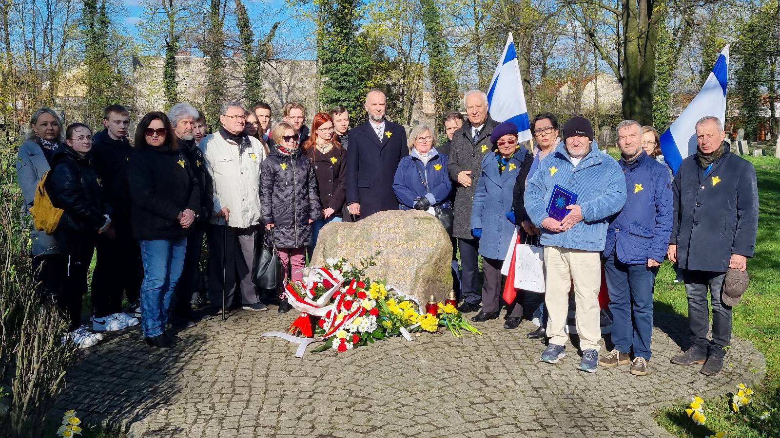 Legnica uczciła 80. rocznicę wybuchu powstania w getcie