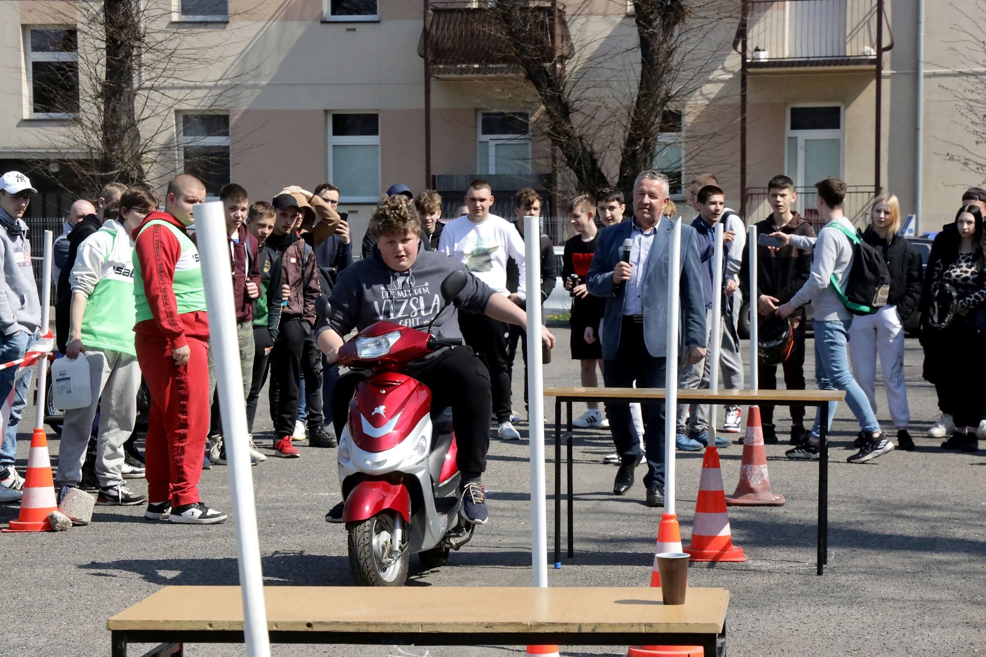 Dzień Motocykla w Zespole Szkół Samochodowych w Legnicy