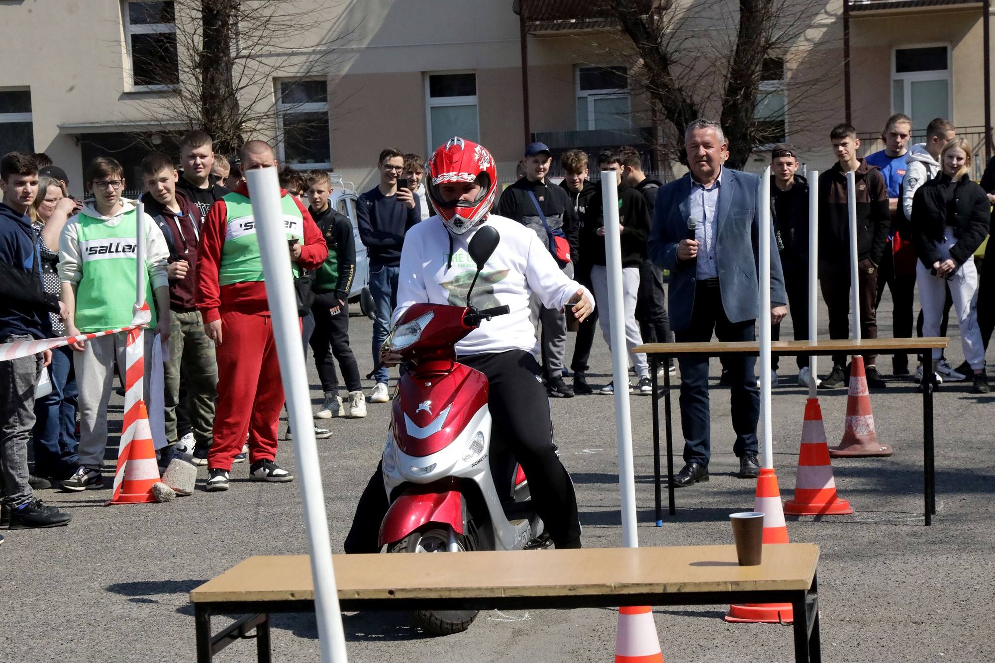 Dzień Motocykla w Zespole Szkół Samochodowych w Legnicy