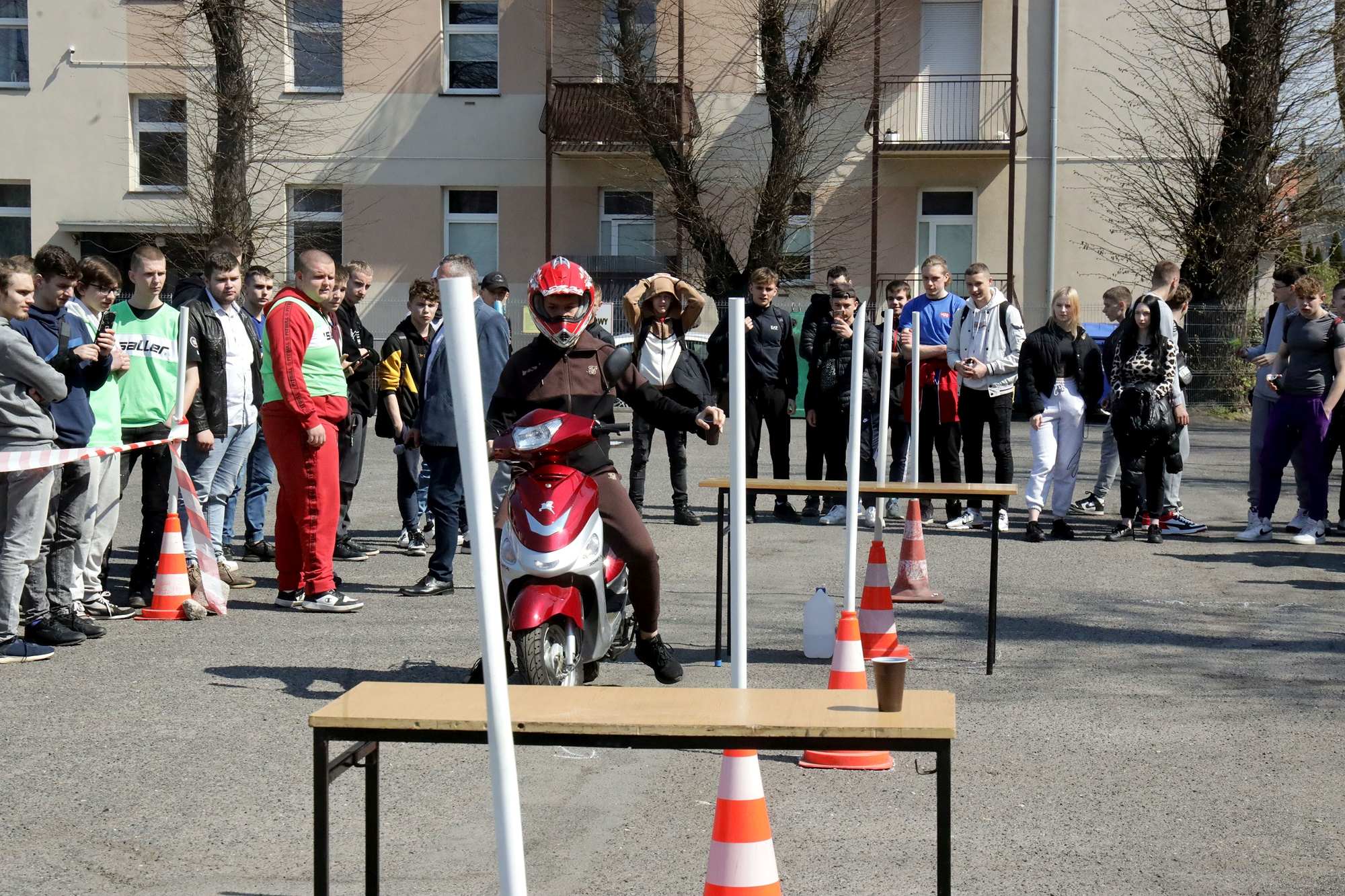 Dzień Motocykla w Zespole Szkół Samochodowych w Legnicy
