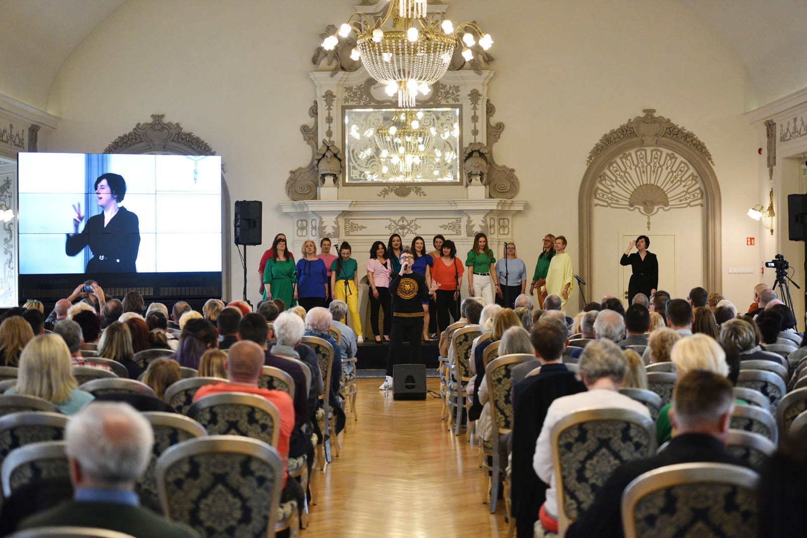 Koncert Gospel Dream tłumaczony na język migowy