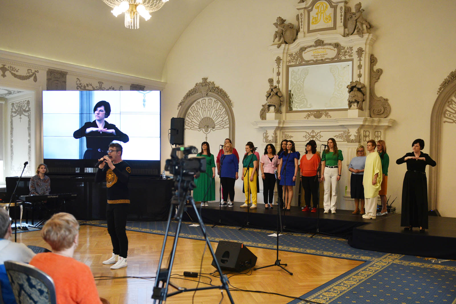 Koncert Gospel Dream tłumaczony na język migowy