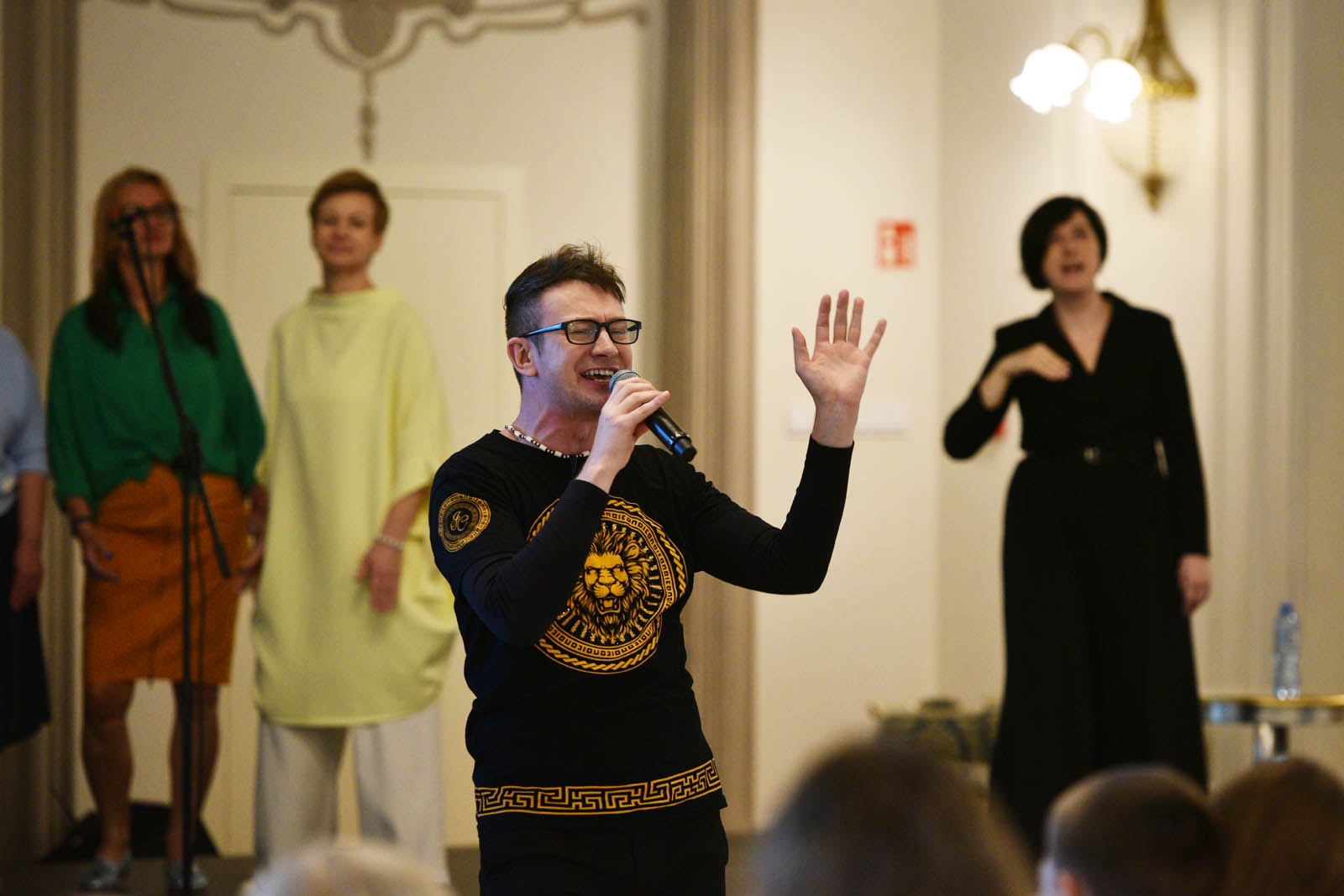 Koncert Gospel Dream tłumaczony na język migowy